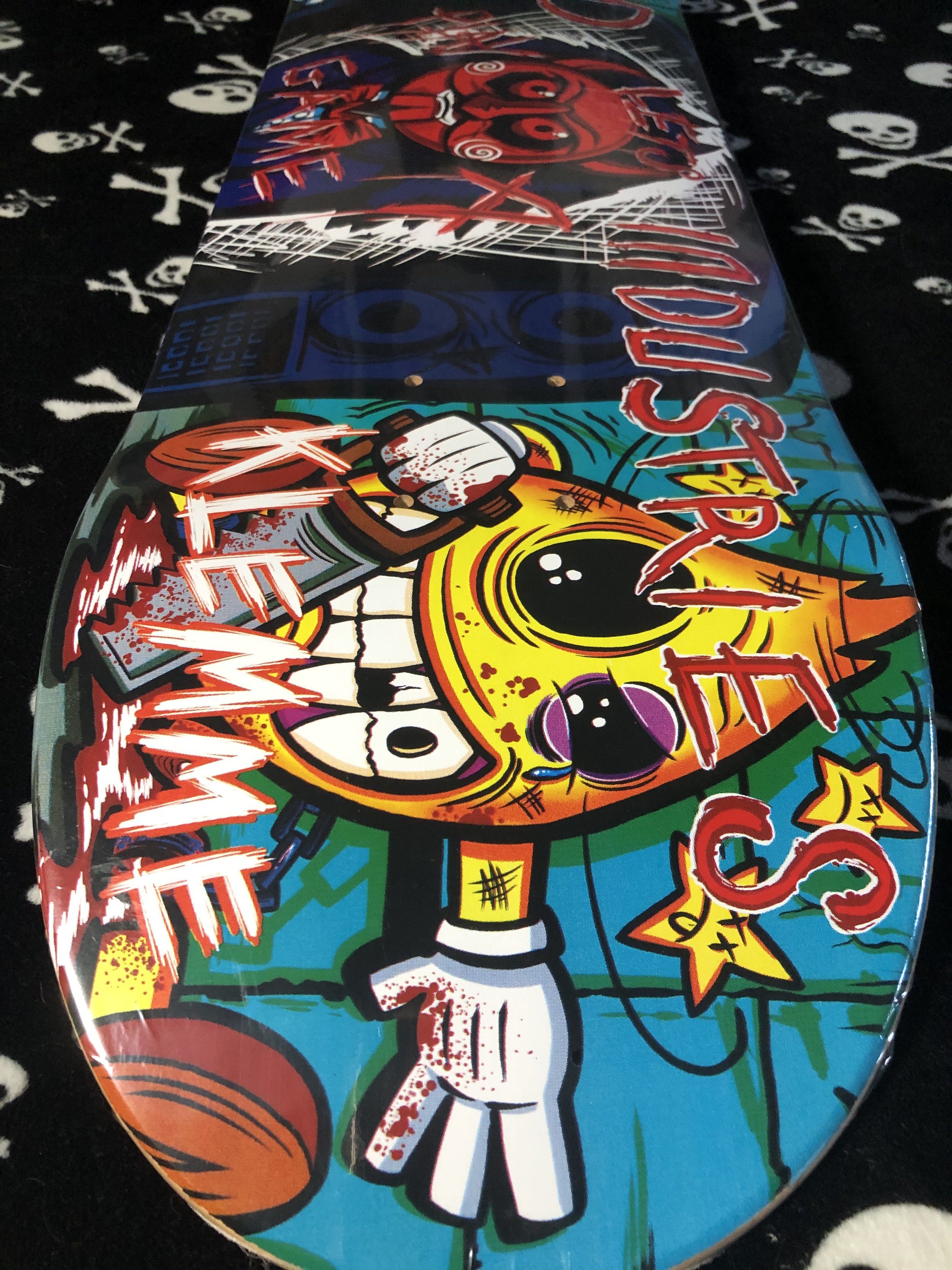 WORLD INDUSTRIES~ KEVIN KLEMME SAW BOYS SKATEBOARD DECK