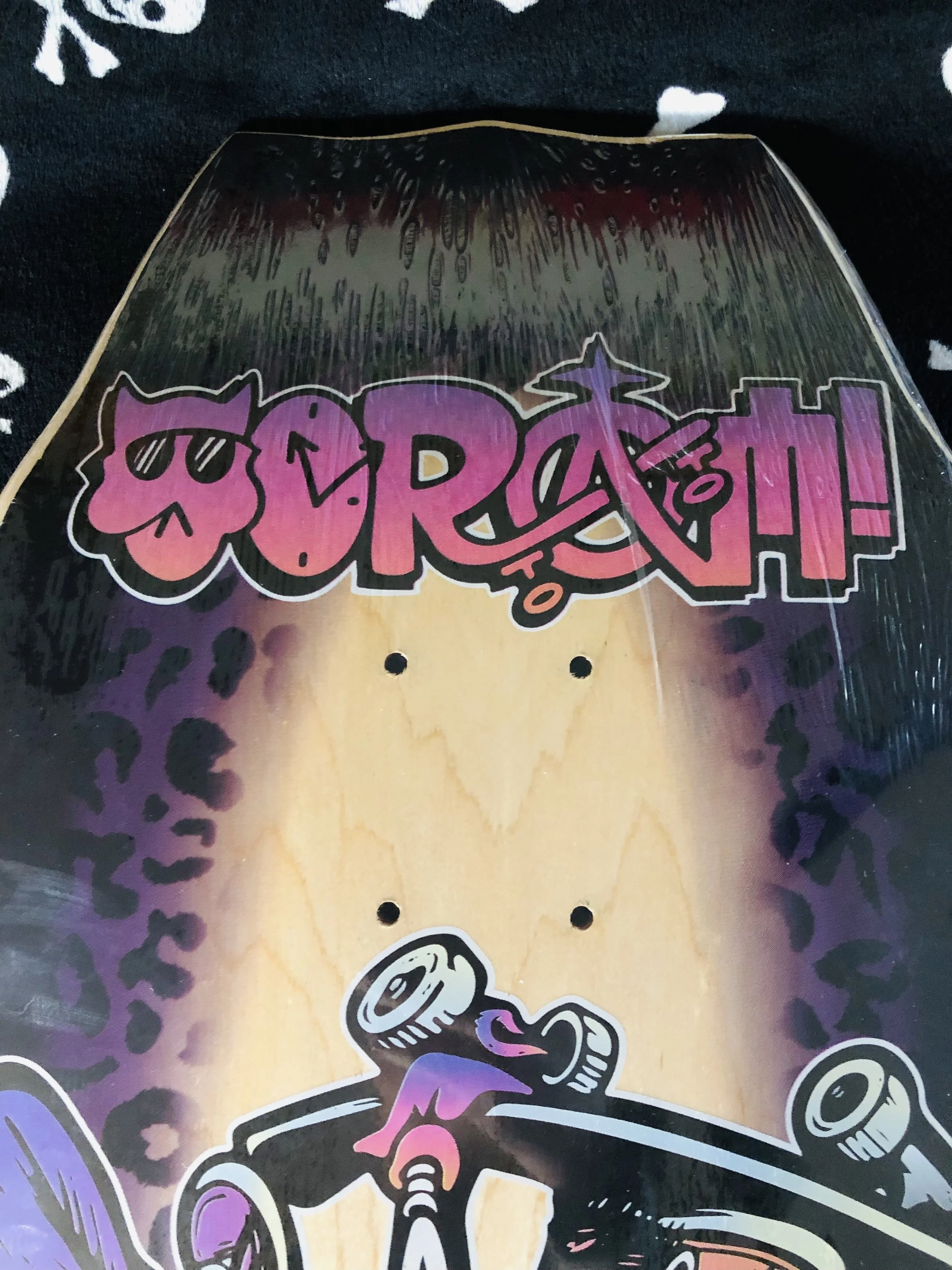 SCRAM~ SCRAM WHOPPER 2 OLD SCHOOL SKATEBOARD DECK