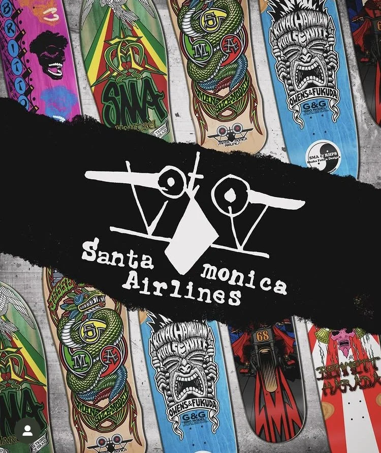 Skateboard Santa Monica Airlines Jesse Martinez - Édition Limitée, Planche Neuve Sous Blister