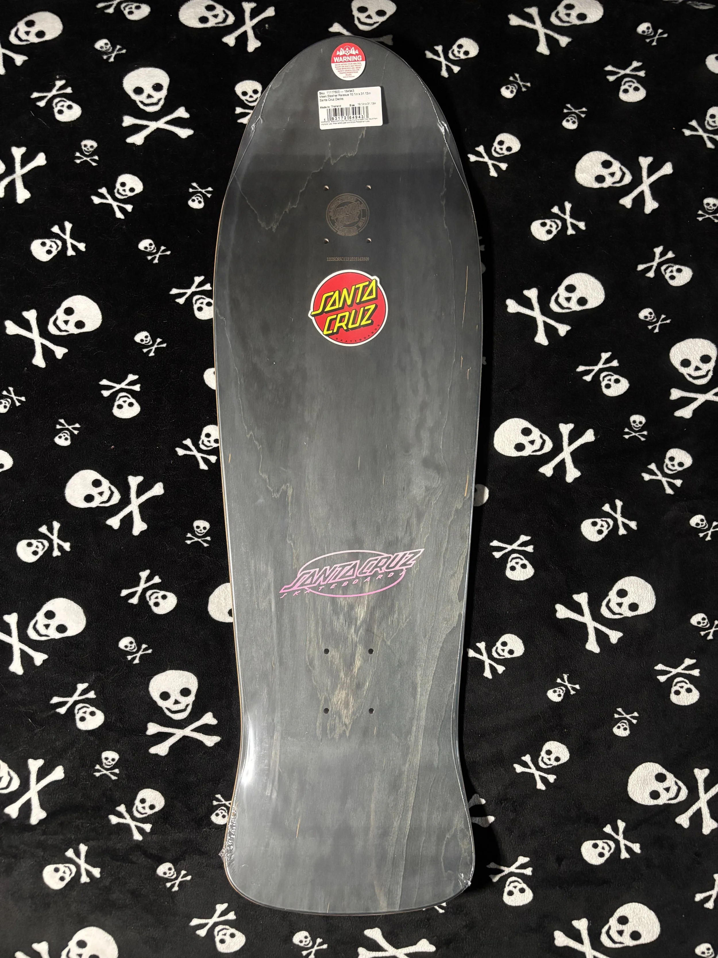 SANTA CRUZ~ MEEK SLASHER II REISSUE SKATEBOARD DECK