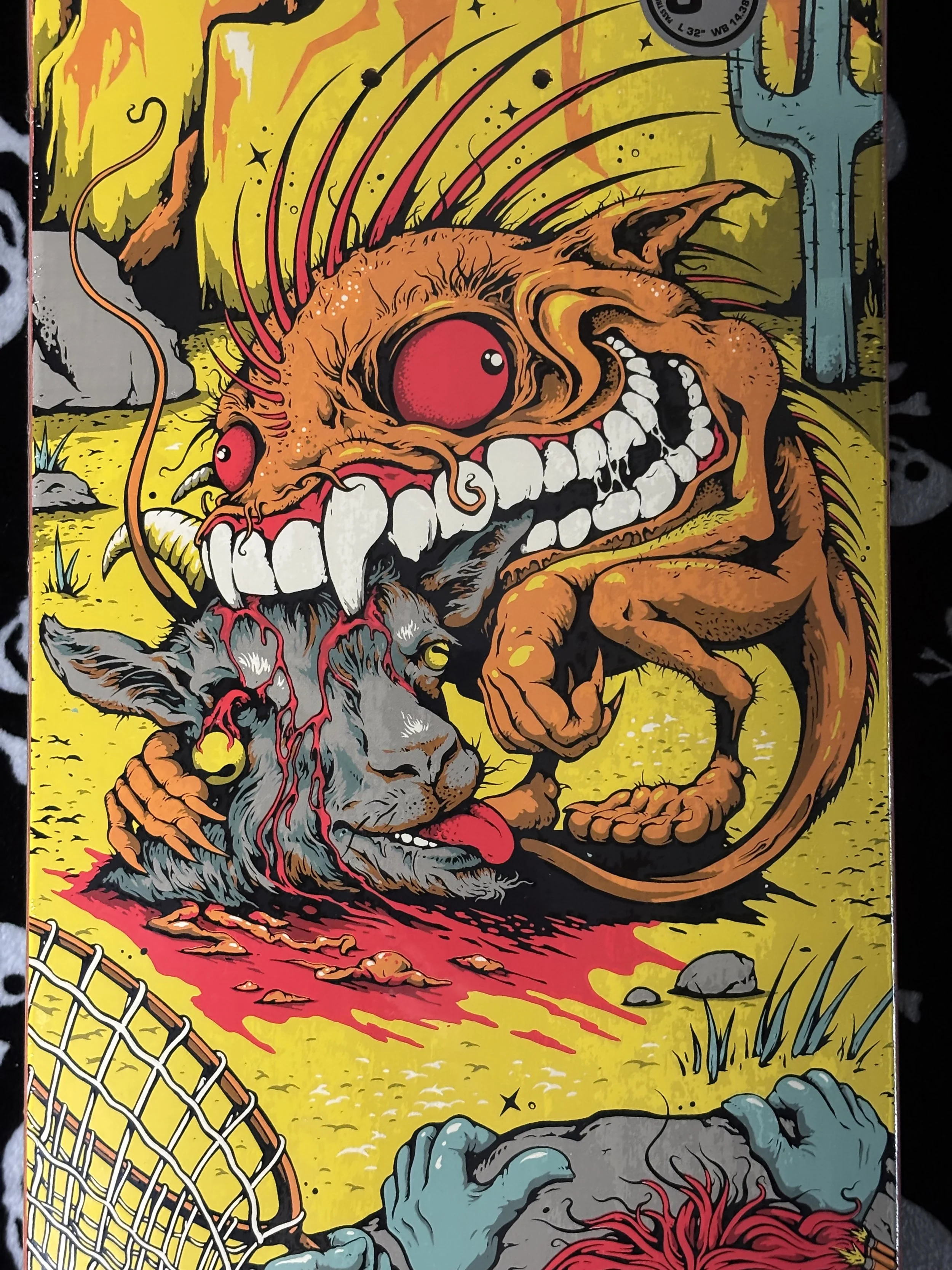 ANTI HERO~ GRIMPLE STIX GREWER GRYPTIDS SKATEBOARD DECK