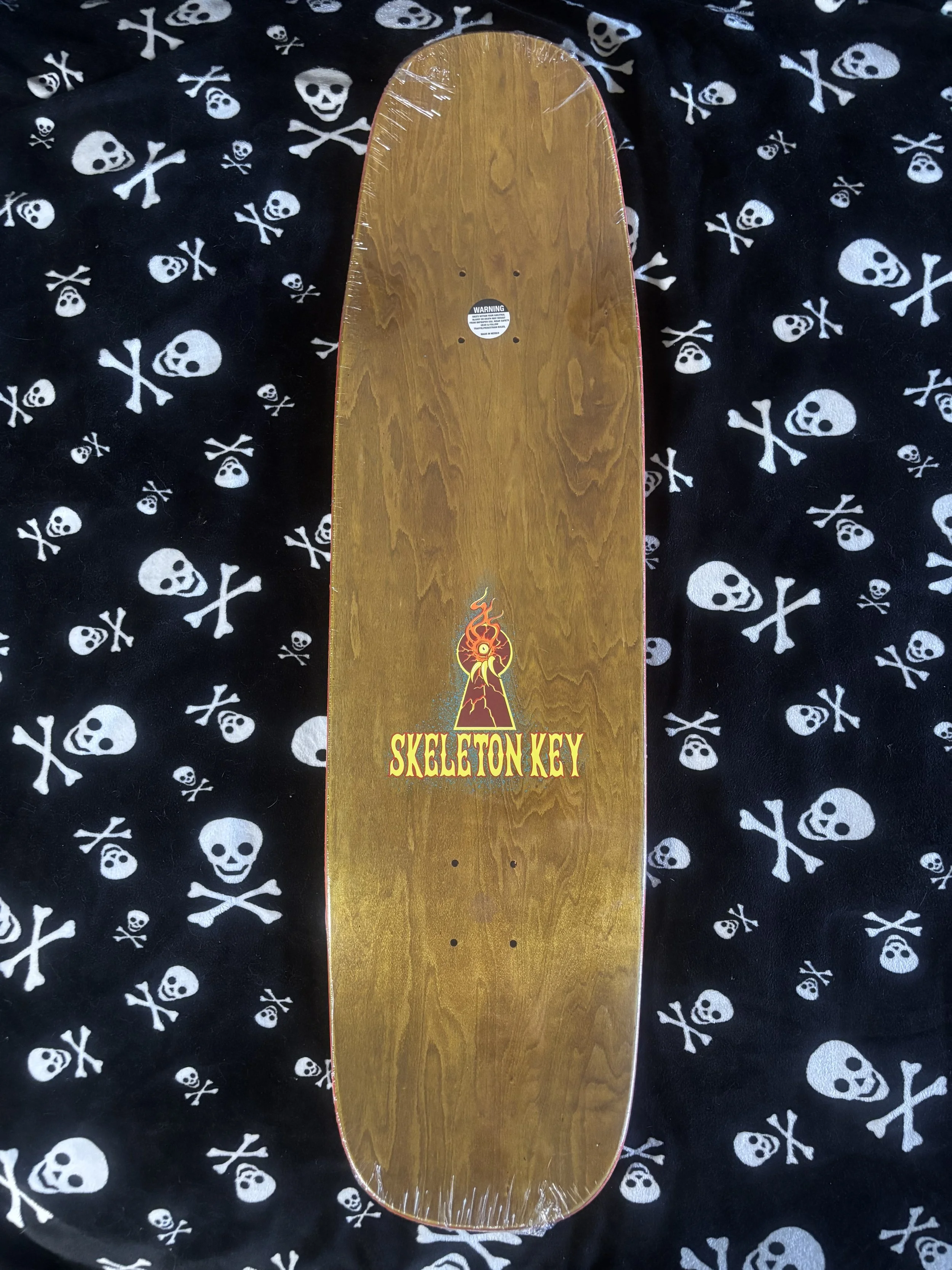 SKELETON KEY~ DARREN NAVARRETTE PHOENIX SHAPED SKATEBOARD DECK