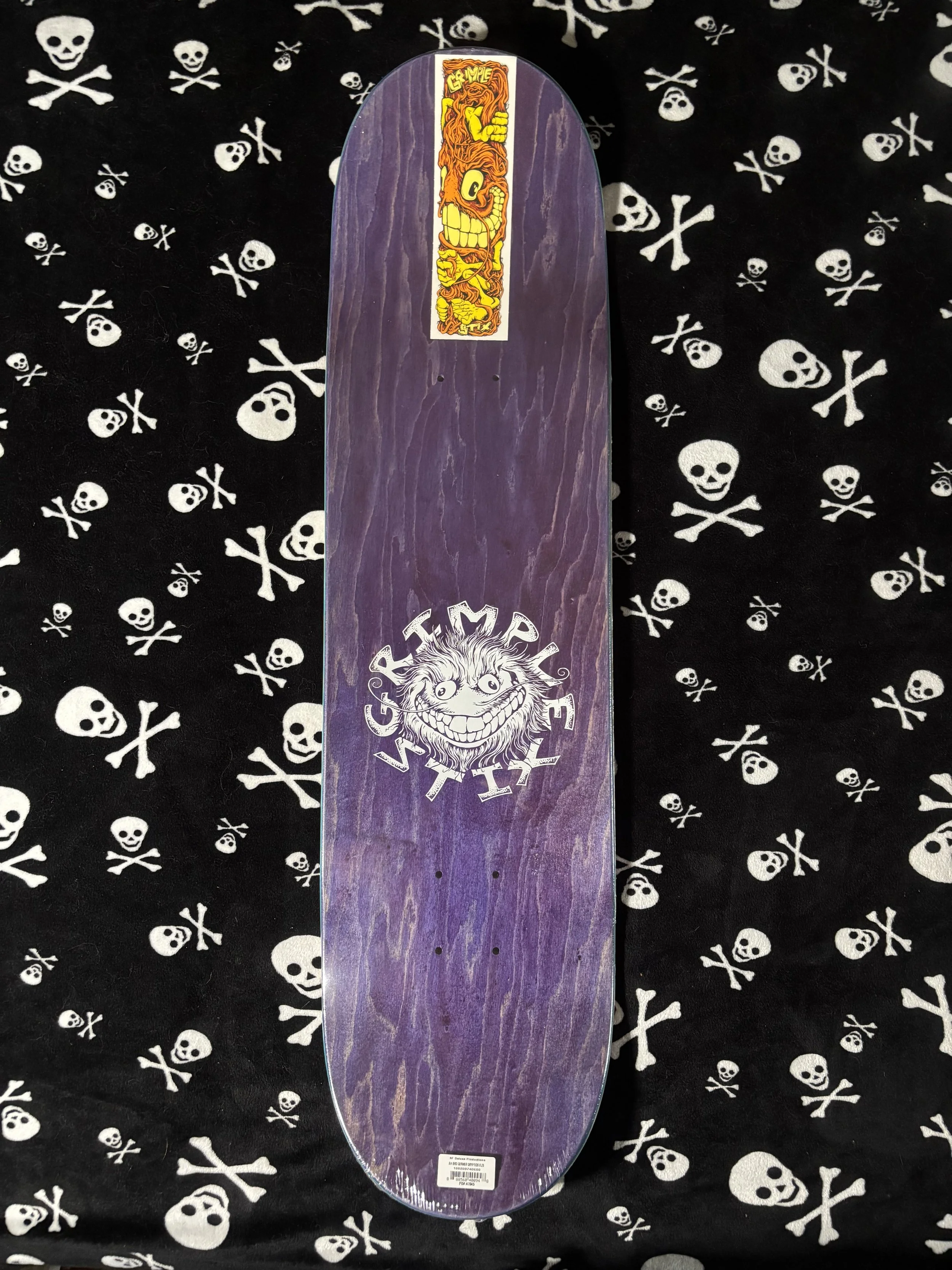 ANTI HERO~ GRIMPLE STIX GREWER GRYPTIDS SKATEBOARD DECK