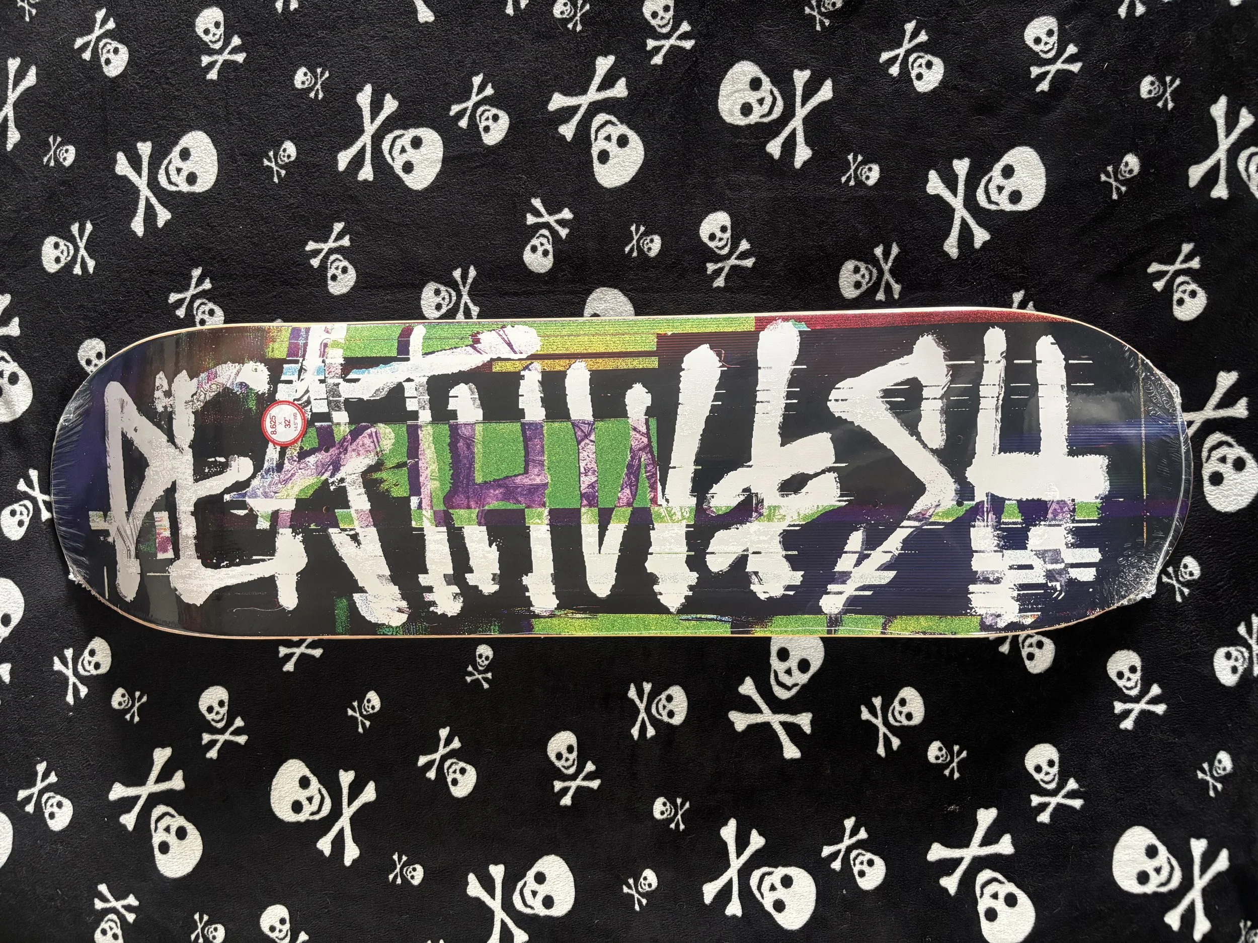 DEATHWISH~ OG DEATHSPRAY TV SKATEBOARD DECK