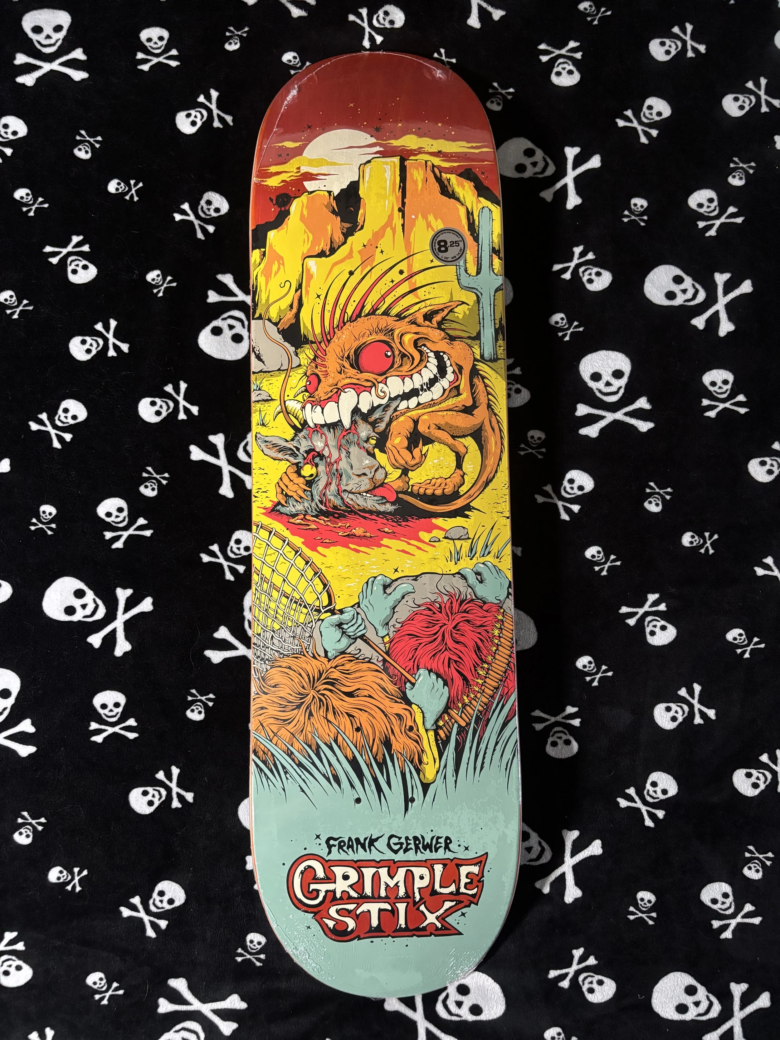 ANTI HERO~ GRIMPLE STIX GREWER GRYPTIDS SKATEBOARD DECK