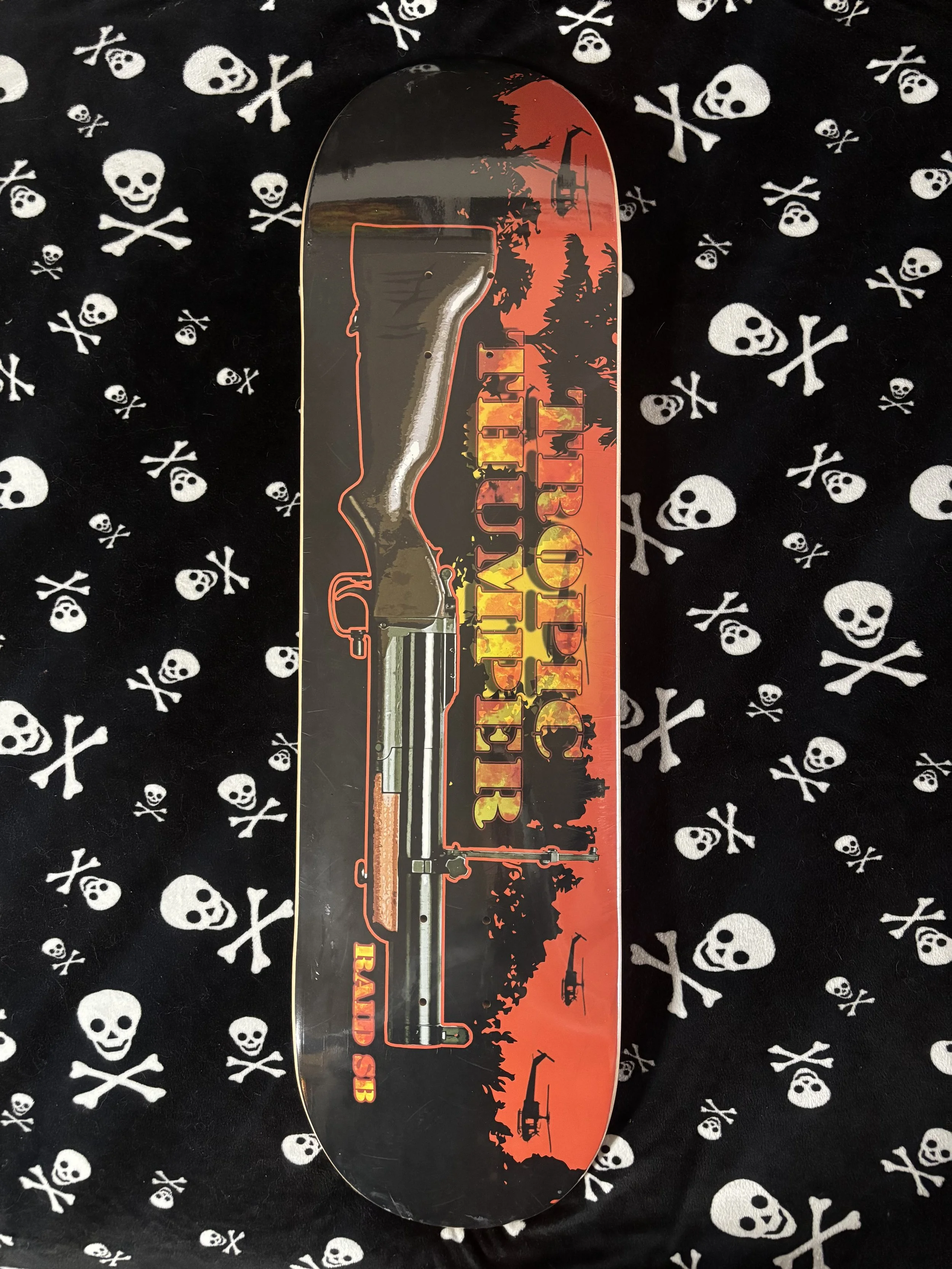 BLEMISHED * RAID SB~ TROPIC THUMPER SKATEBOARD DECK