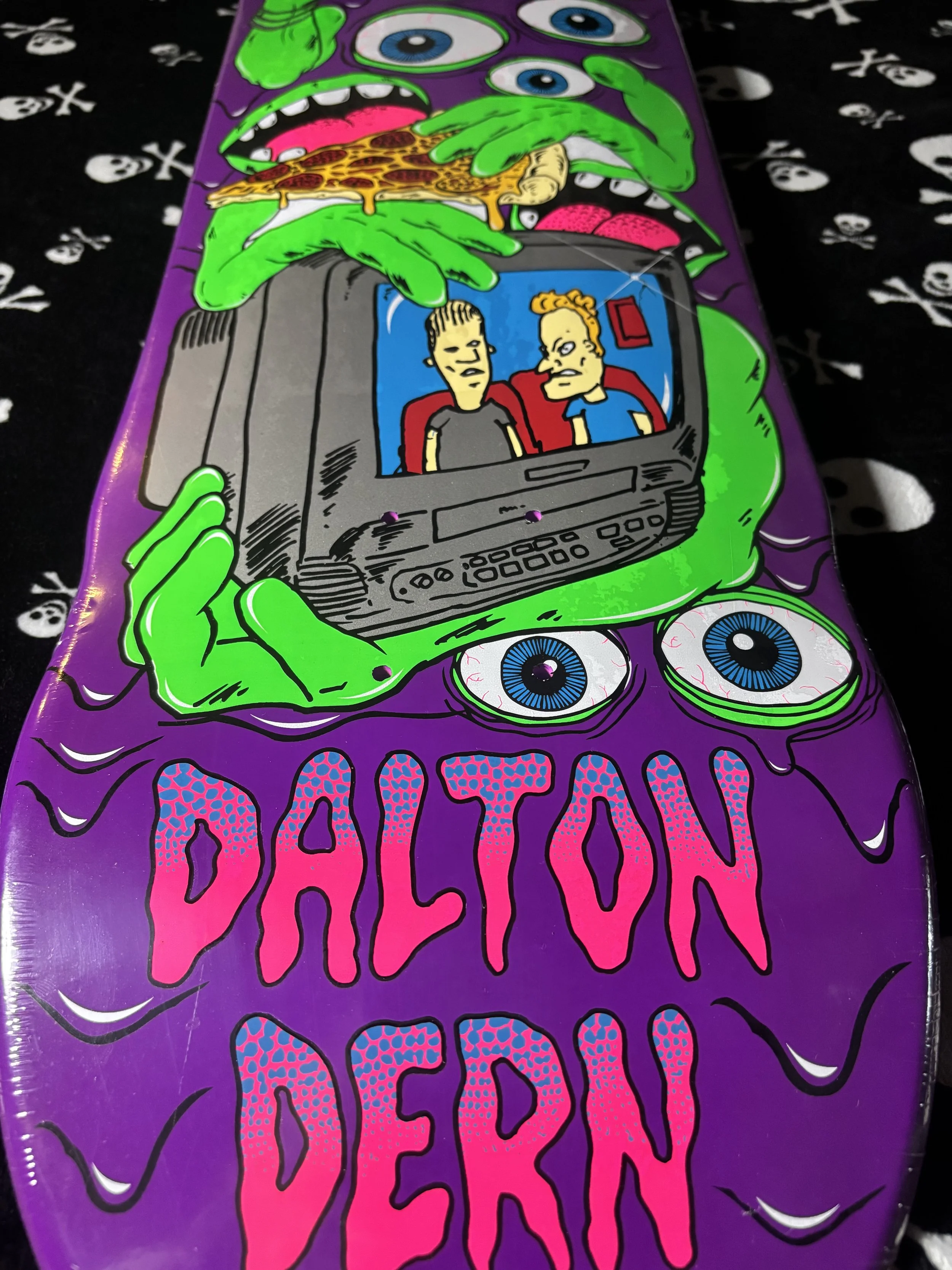 HEROIN~ DALTON DERN MUTATE OR DIE SKATEBOARD DECK