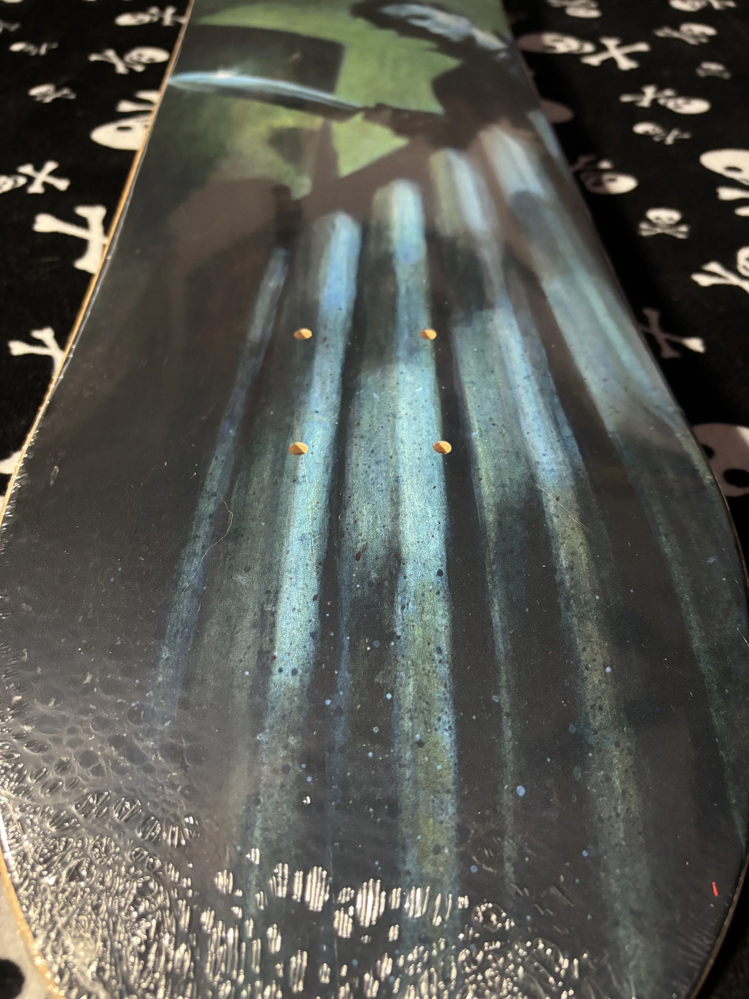DEATHWISH~ TAYLOR KIRBY HALLOWEEN BOOGEY MAN SKATEBOARD DECK