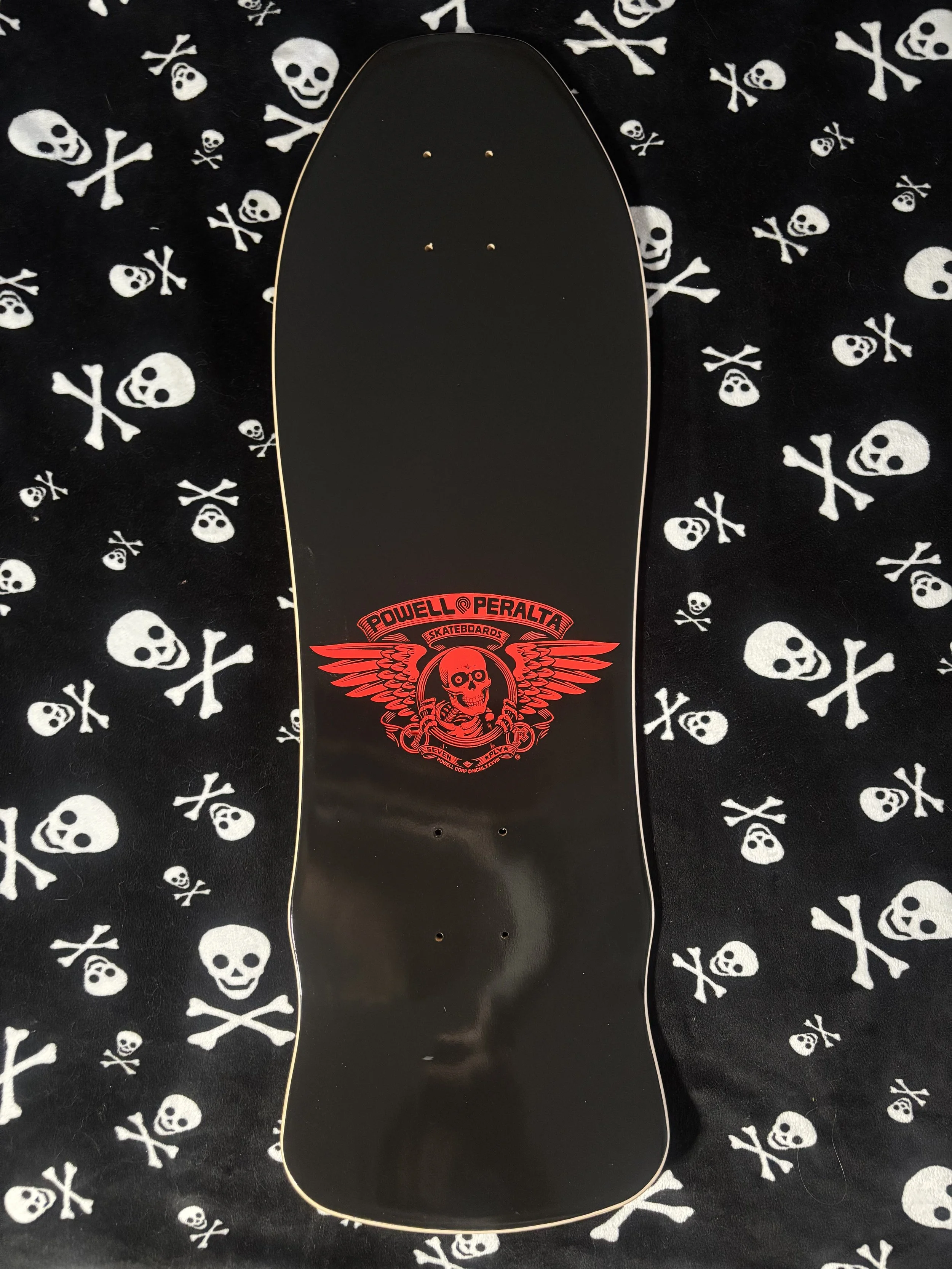 POWELL PERALTA~ OG SAS GEEGAH RED FOIL SKATEBOARD DECK