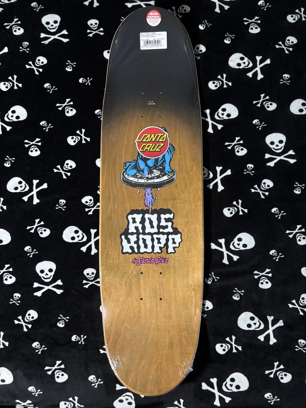 パラッポベンゴ　 SANTA CRUZ~ ROSKOPP SCREAMING ARM PRO SKATEBOARD DECK — DEATHGEAR