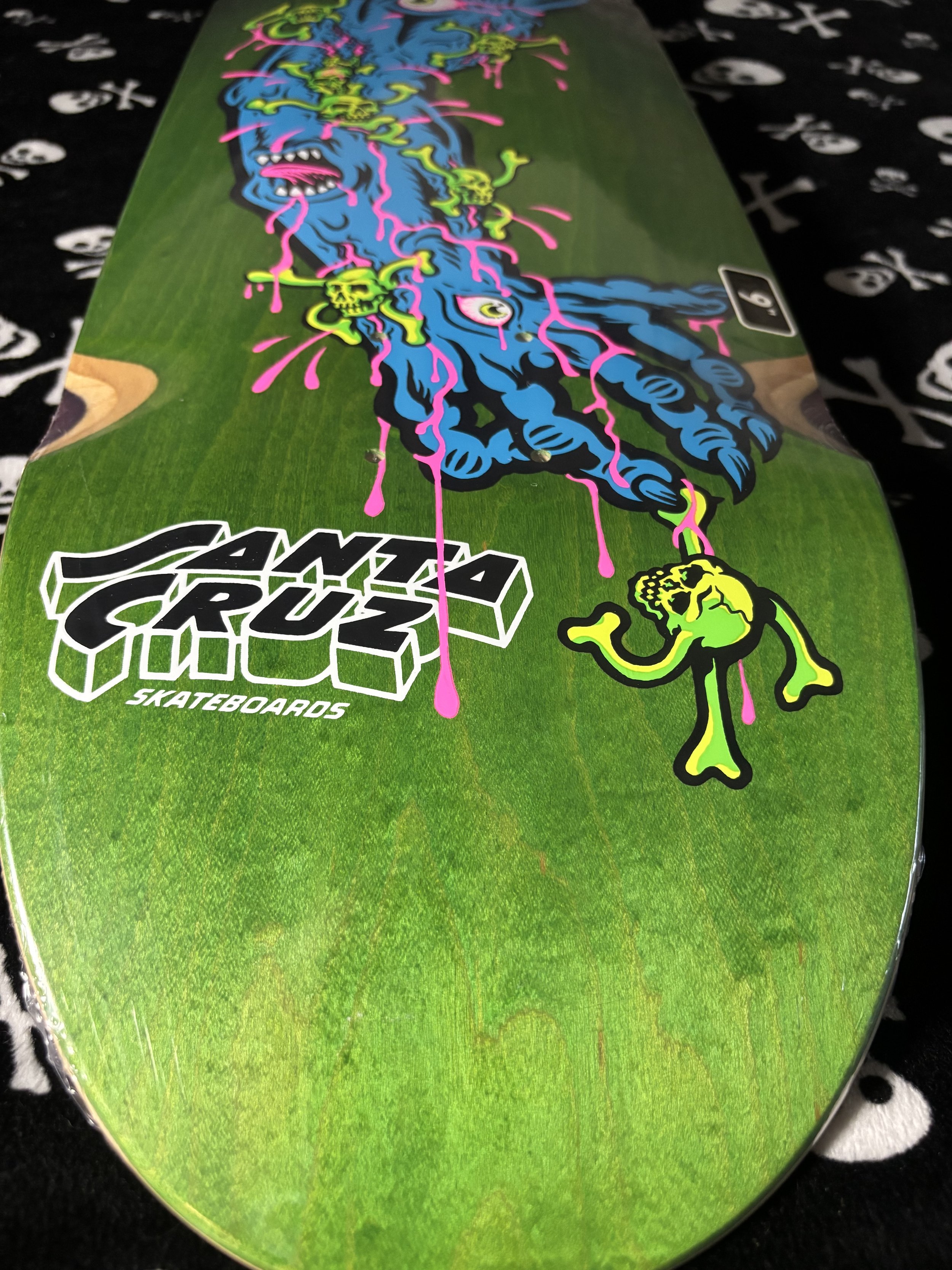 SANTA CRUZ~ ROSKOPP SCREAMING ARM PRO SKATEBOARD DECK