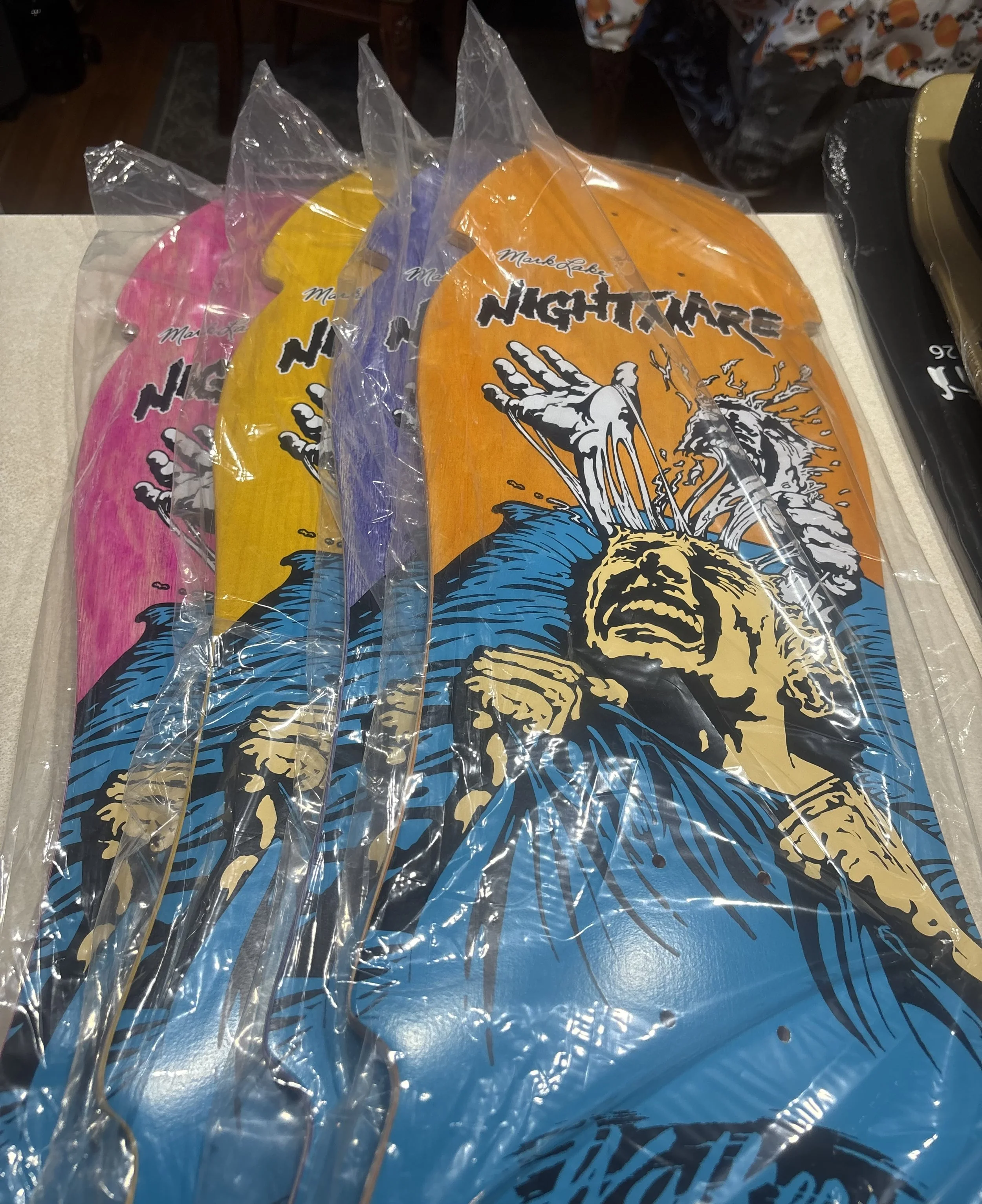 LAKE~ WALKER NIGHTMARE REISSUE SKATEBOARD DECK