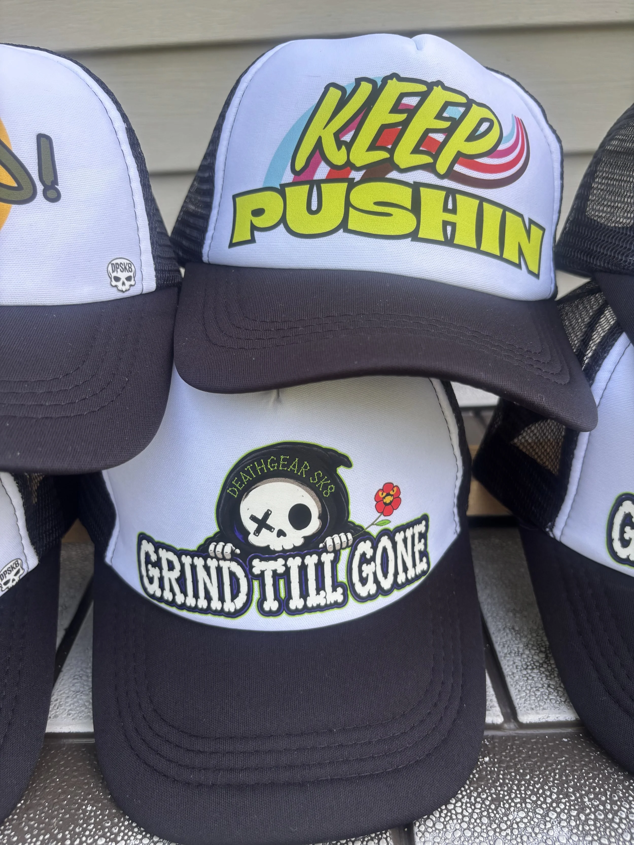 DEATHGEAR X M3  ASSORTED TRUCKER HATS