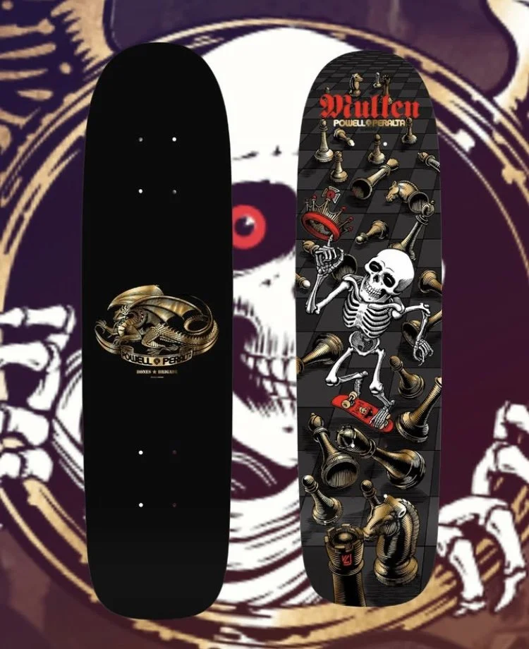 Planche (deck) De Skate Powell Peralta - Bones Brigade Series 16 Steve Caballero - Neuf