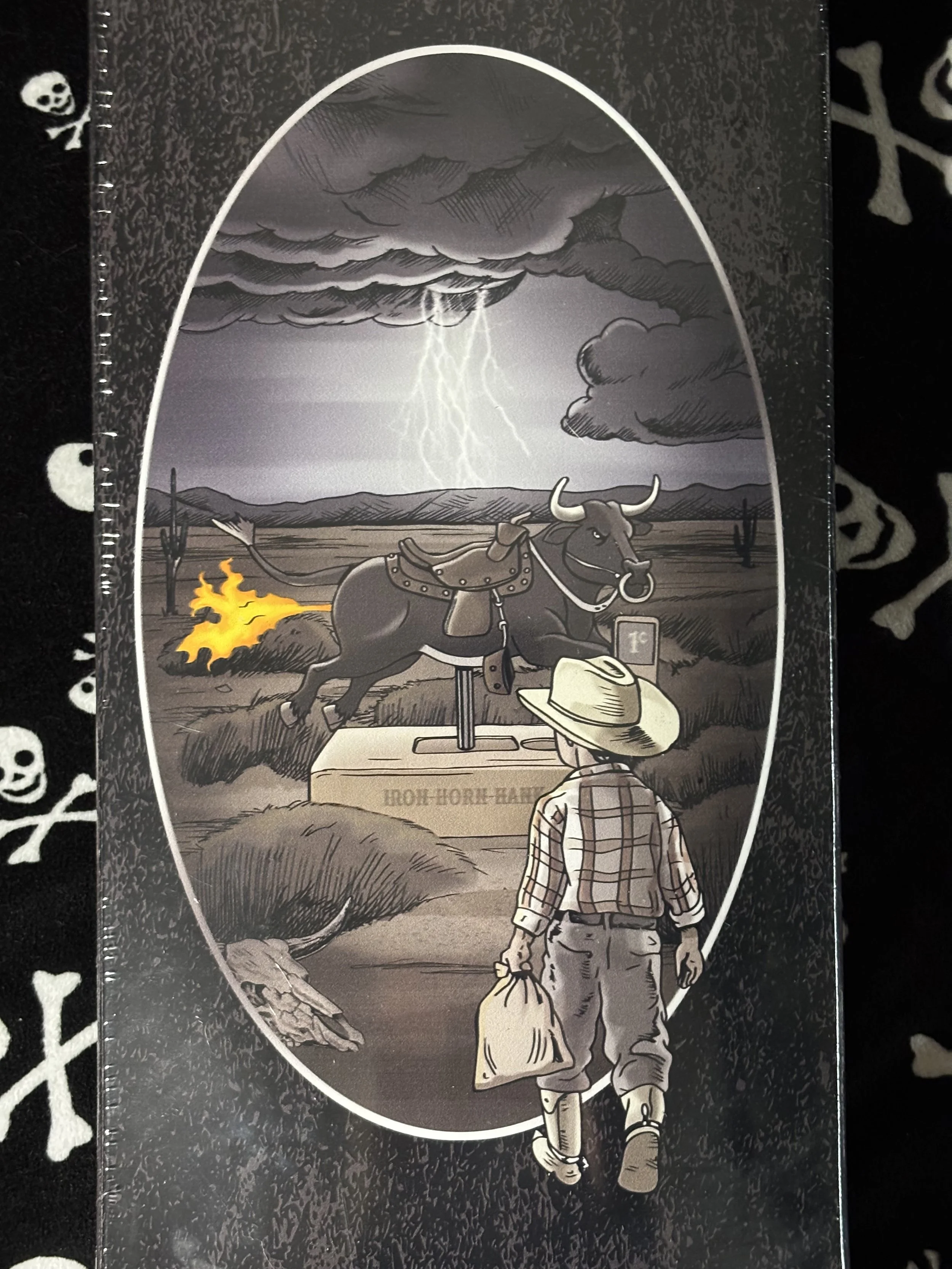 CHARACTER~ DUSTIN BLAUVELT "IRON-HORN-HANK" SKATEBOARD DECK