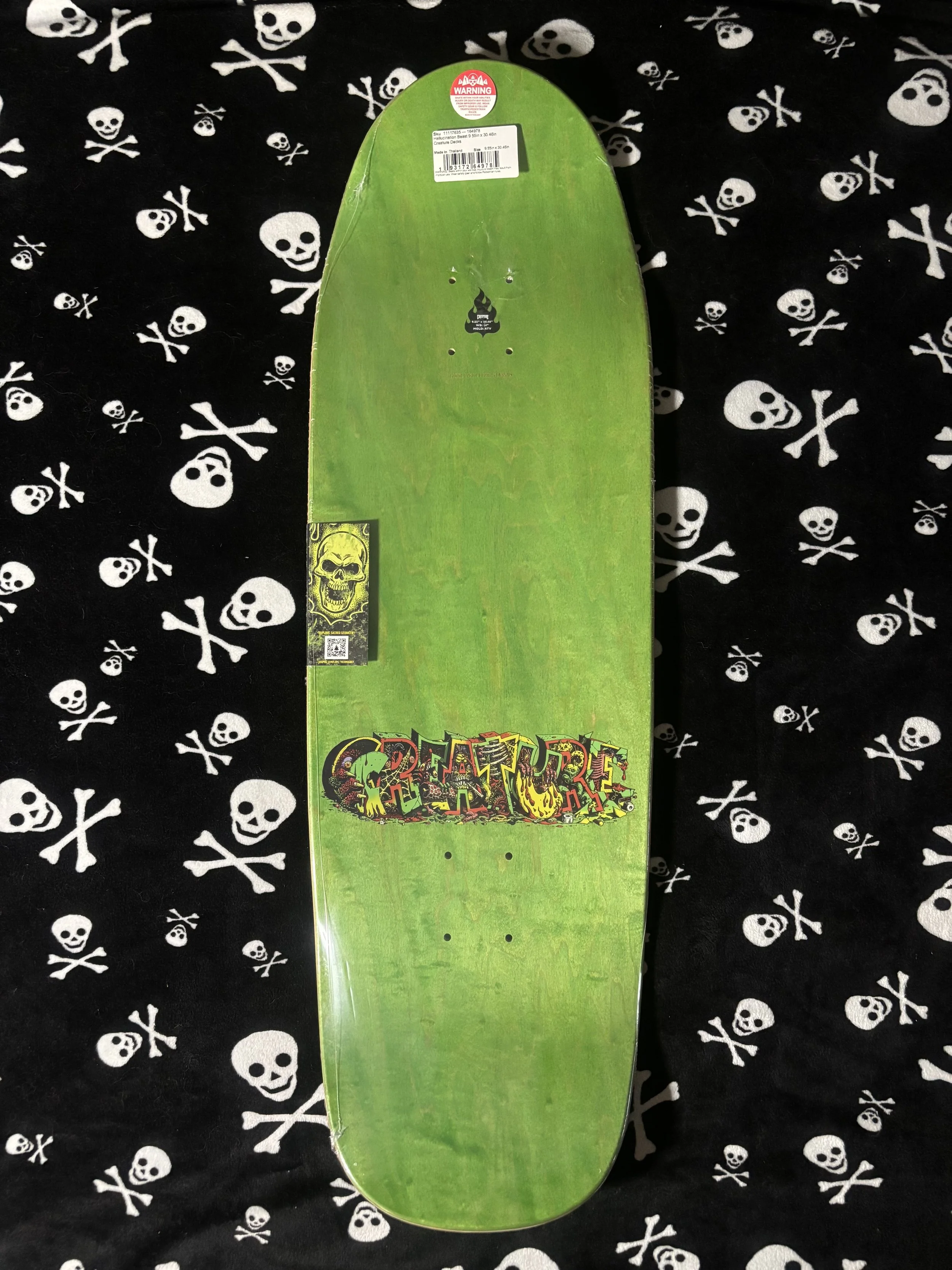 CREATURE~ HALLUCINATION BEAST SKATEBOARD DECK
