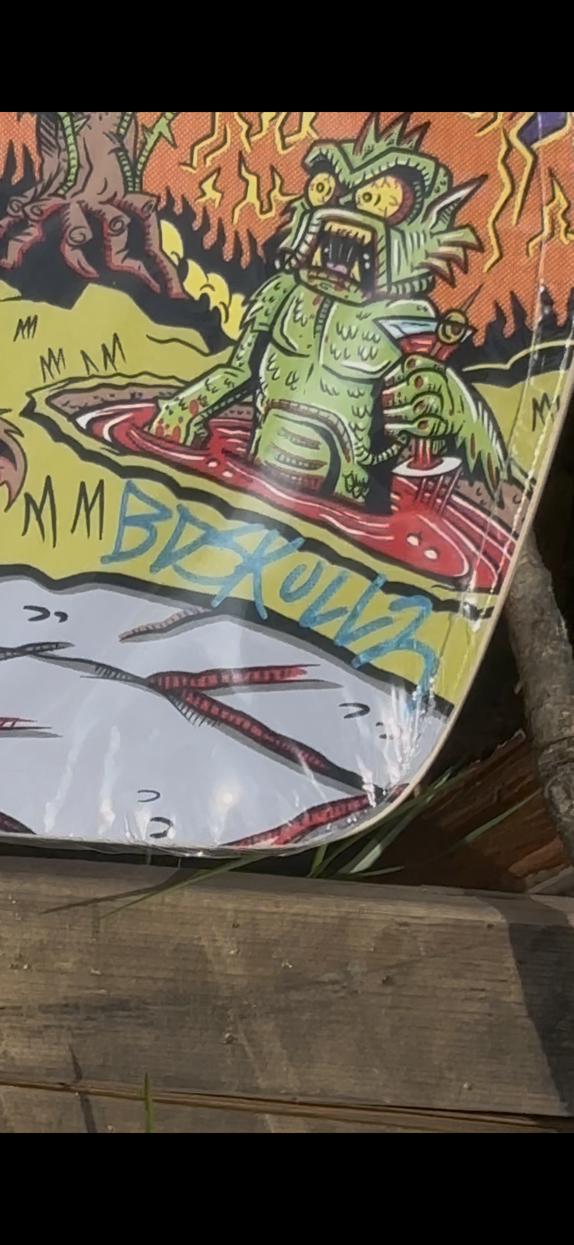 SIGNED~ DEATHGEAR SKATEBOARDS~ THERE GHOULS THE NEIGHBORHOOD  EXTREMELY LIMITED TO 25 WITH ONLY 10 SIGNED SKATEBOARD DECKS