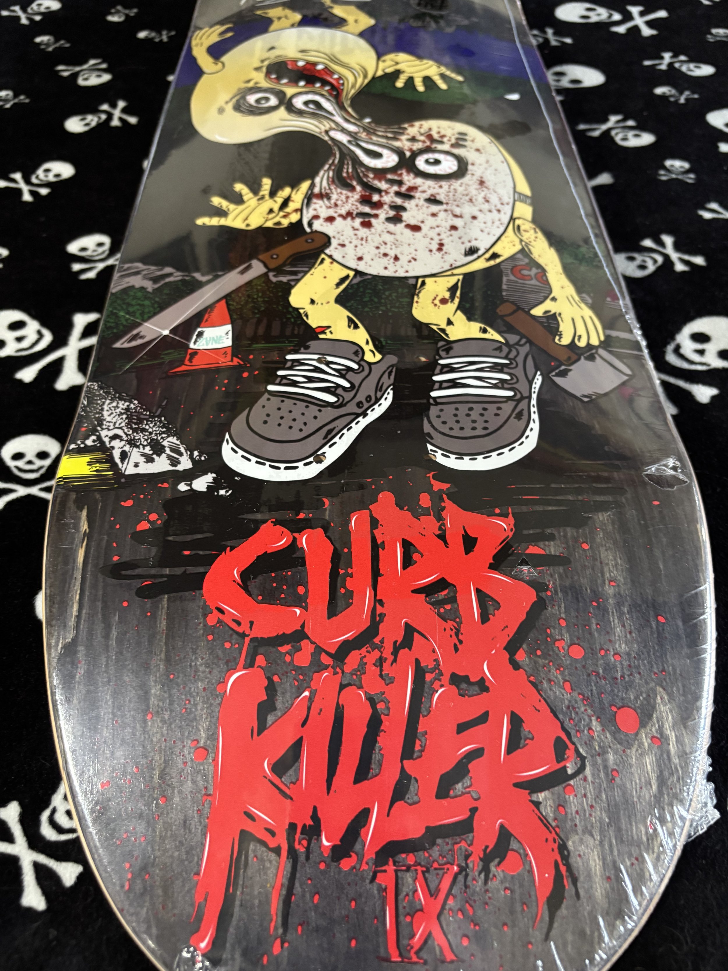 HEROIN~ CURB KILLER 9 MERGED SKATEBOARD DECK