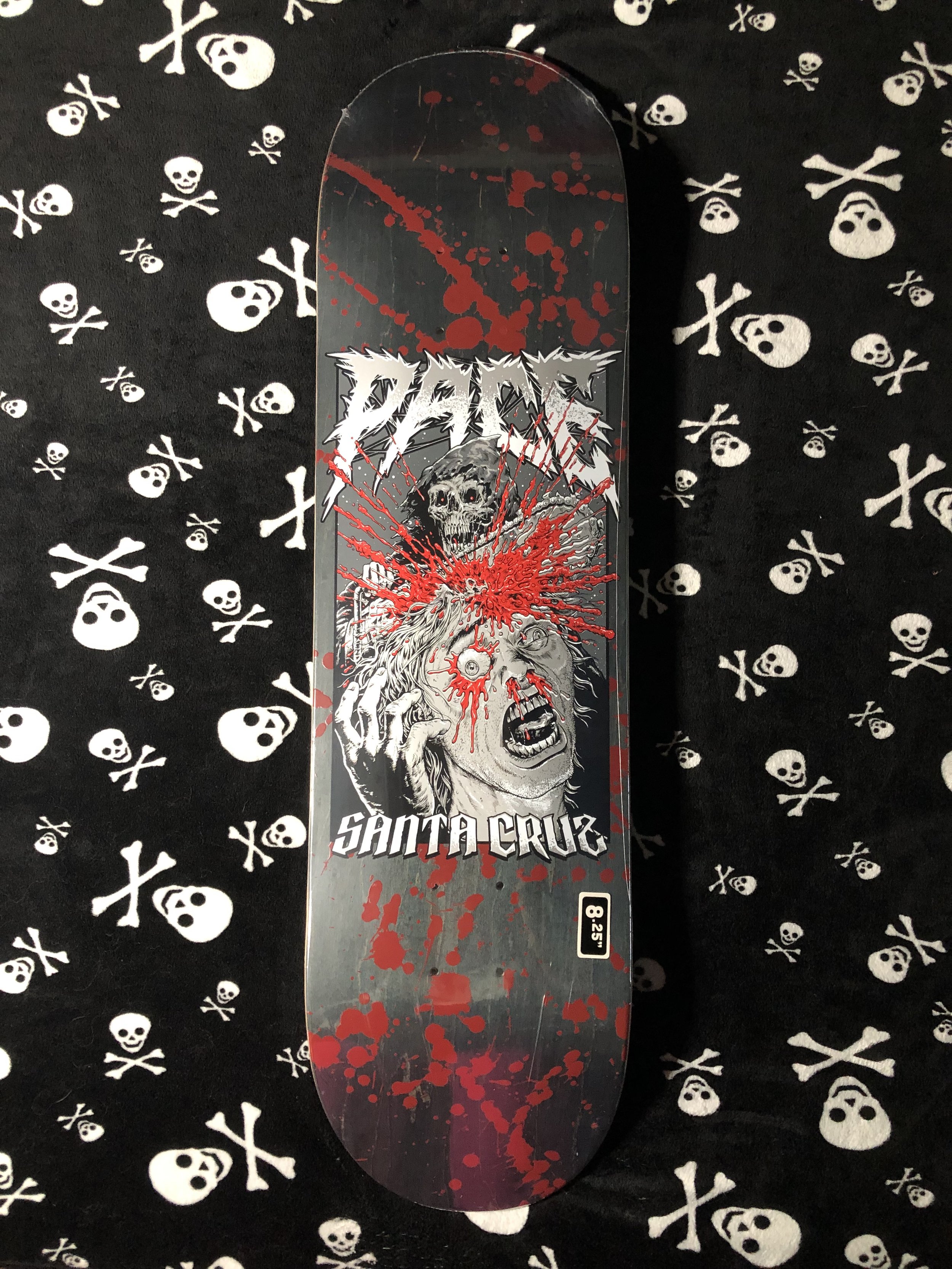 SANTA CRUZ~ PACE CHAINSAW SANTA CRUZ SKATEBOARD DECK