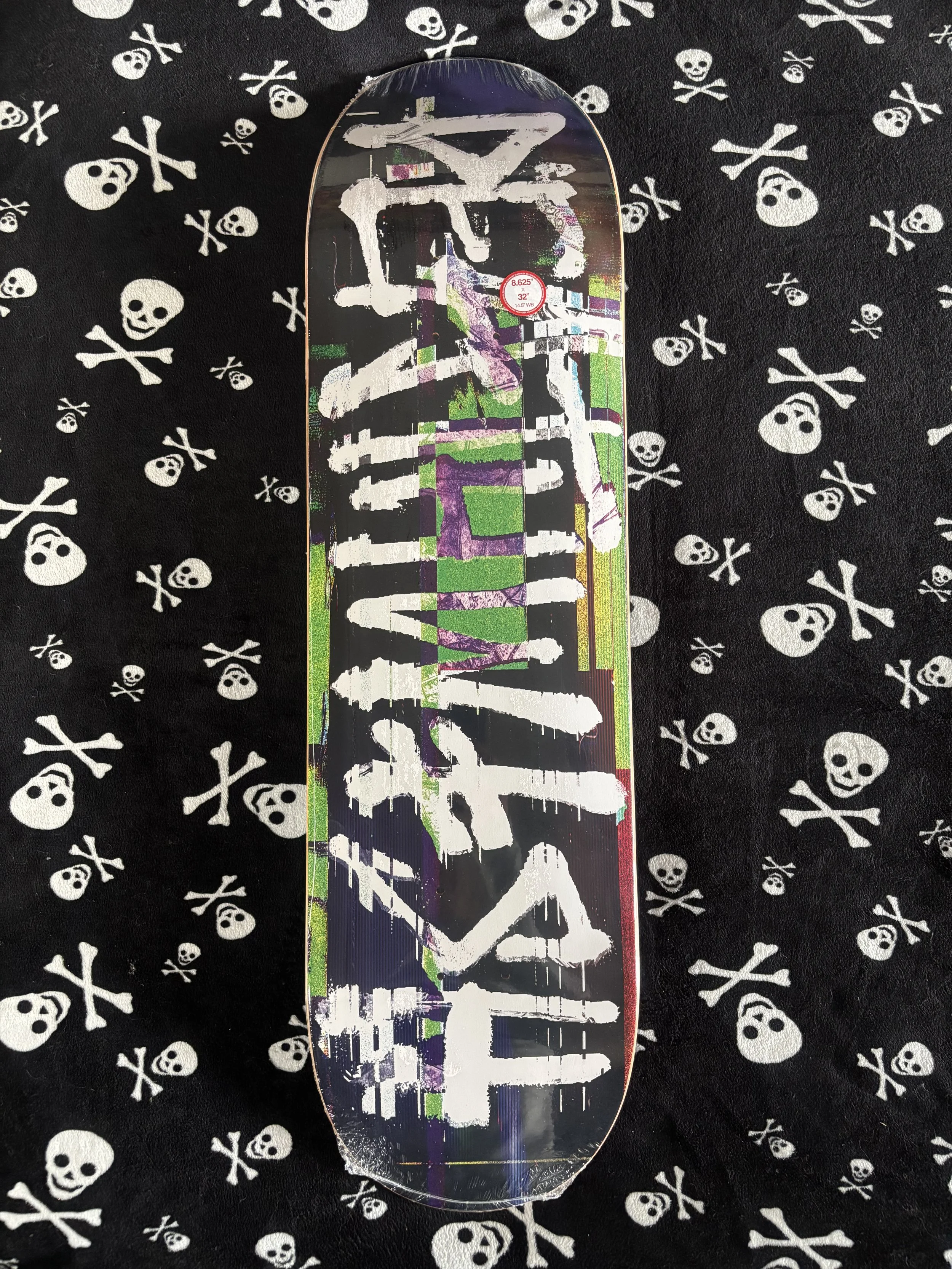 DEATHWISH~ OG DEATHSPRAY TV SKATEBOARD DECK