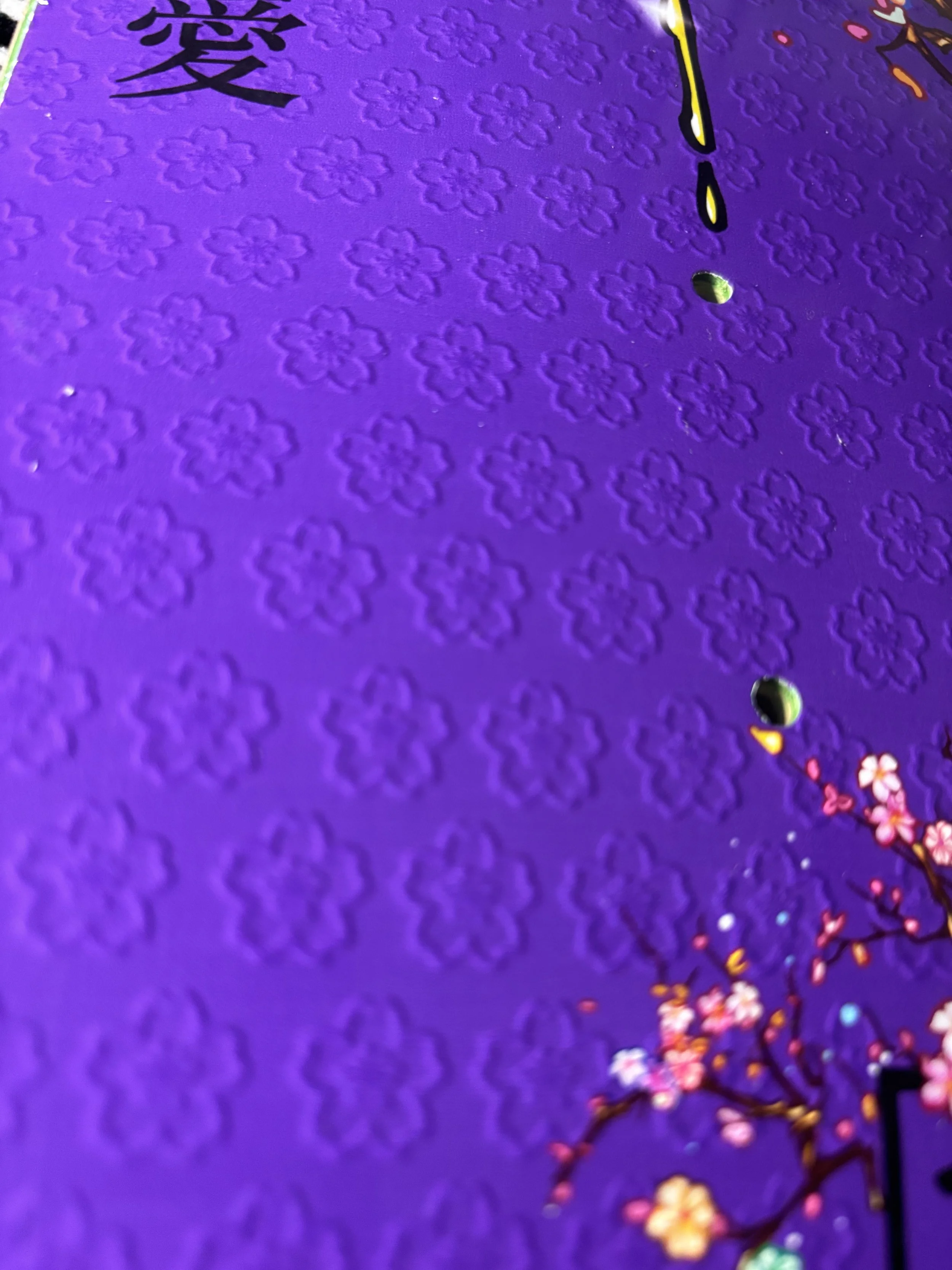 DGK~ ANCESTRY PURPLE EMBOSSED SKATEBOARD DECK 