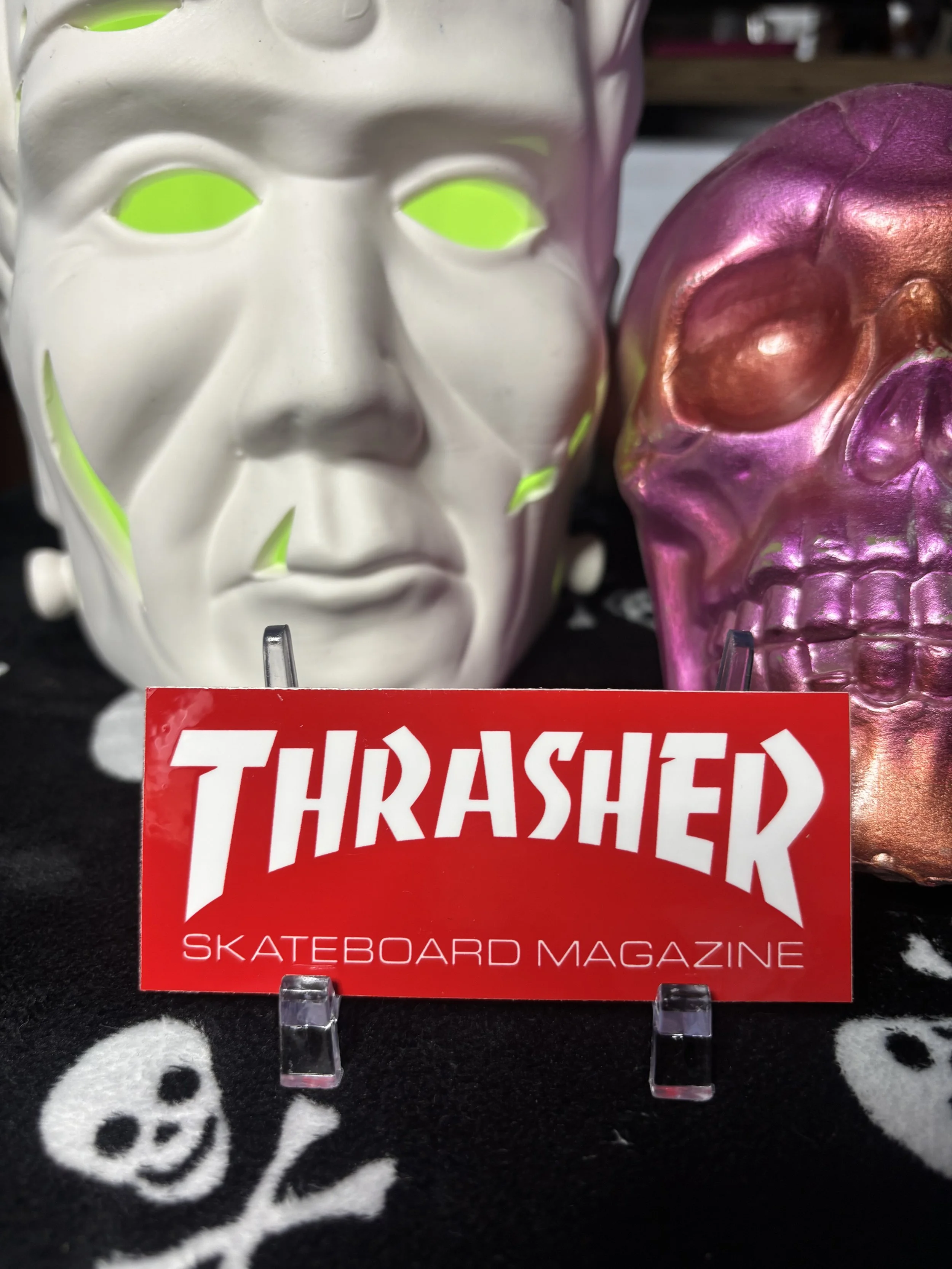 THRASHER MAG RED LOGO STD DECAL STICKER