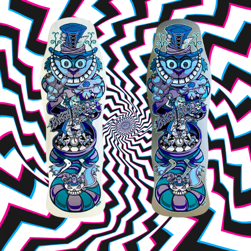 BRAND-X~ MASTER MANIPULATOR LIMITED EDITION HAND PAINTED SKATEBOARD DECK