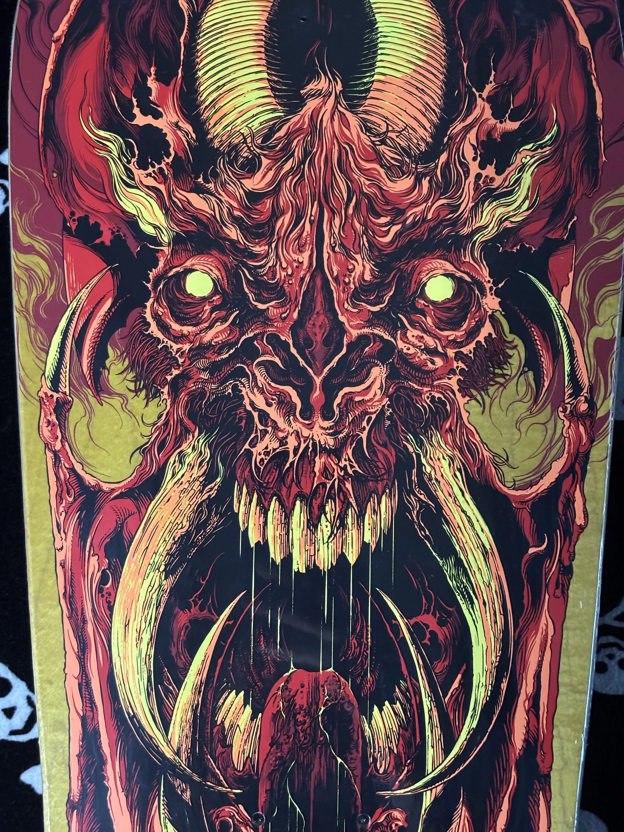 SANTA CRUZ~ WINKOWSKI PRIMEVAL PRO SHAPED SKATEBOARD DECK