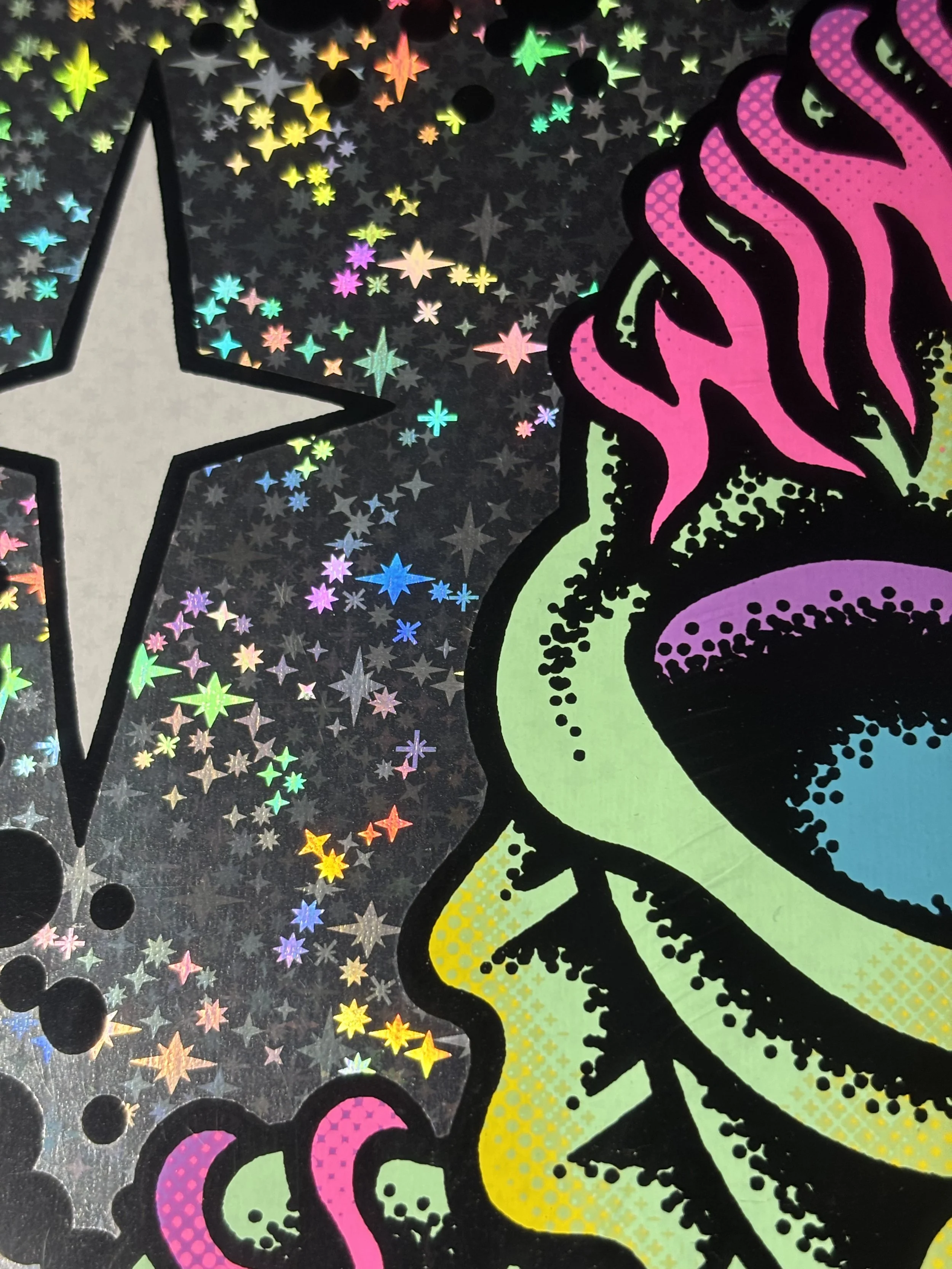 SANTA CRUZ~ WINKOWSKI COSMIC PRO SHAPED SKATEBOARD DECK