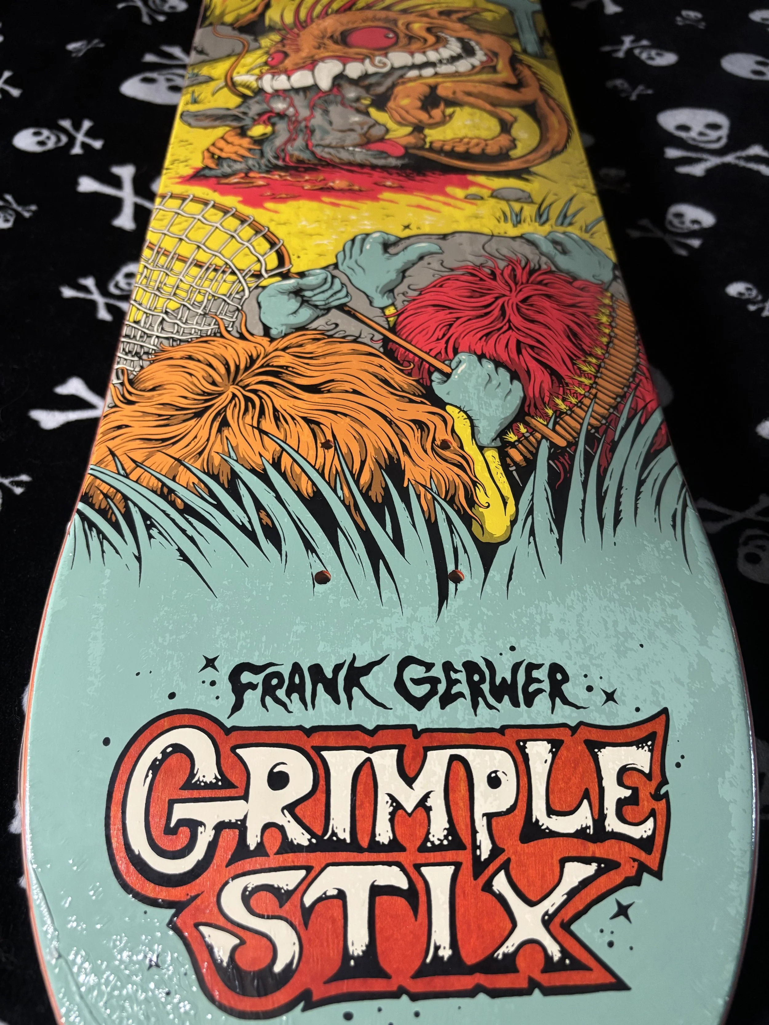 ANTI HERO~ GRIMPLE STIX GREWER GRYPTIDS SKATEBOARD DECK
