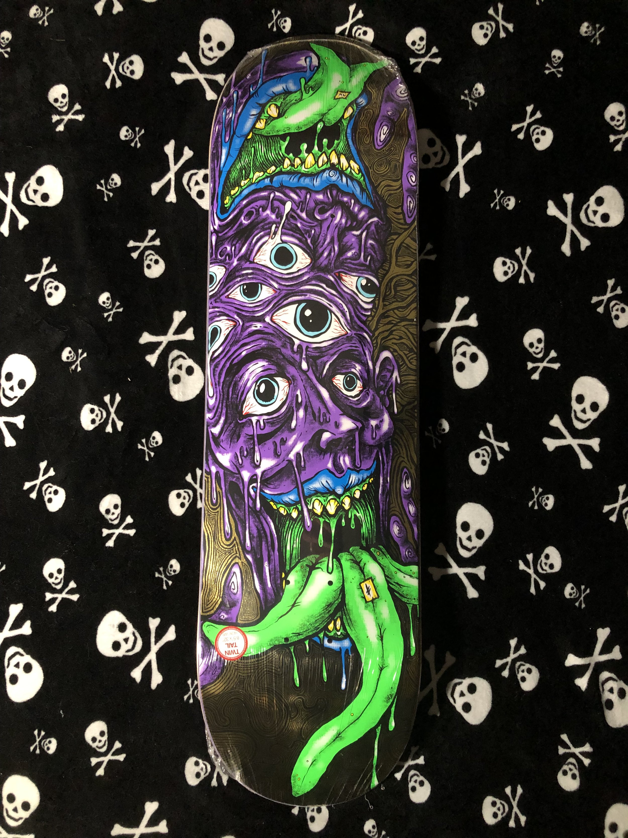DEATHWISH~ NEEN DIALATE SYMMETRICAL SKATEBOARD DECK