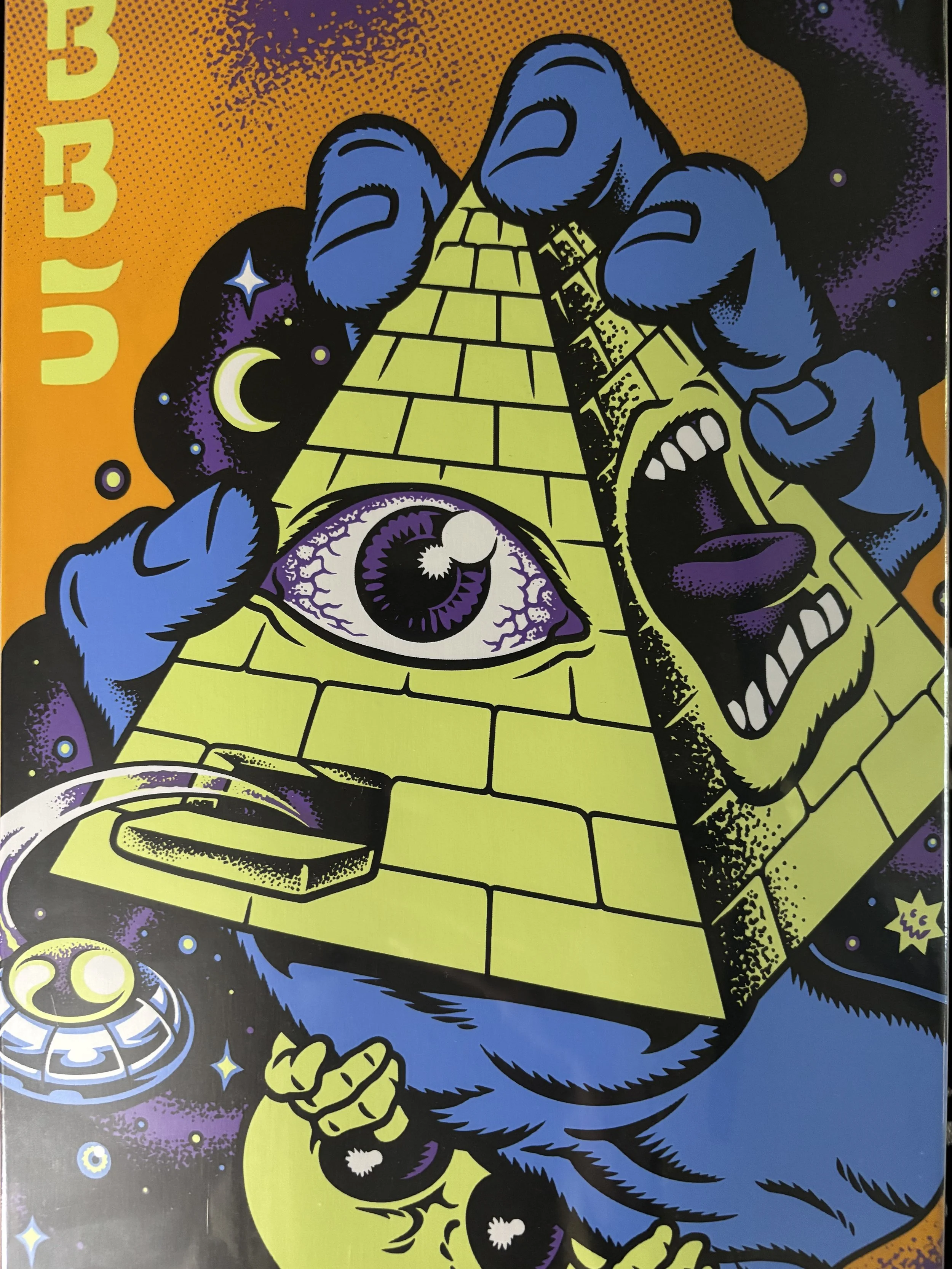 SANTA CRUZ~ KNIBBS INVASION HAND SKATEBOARD DECK