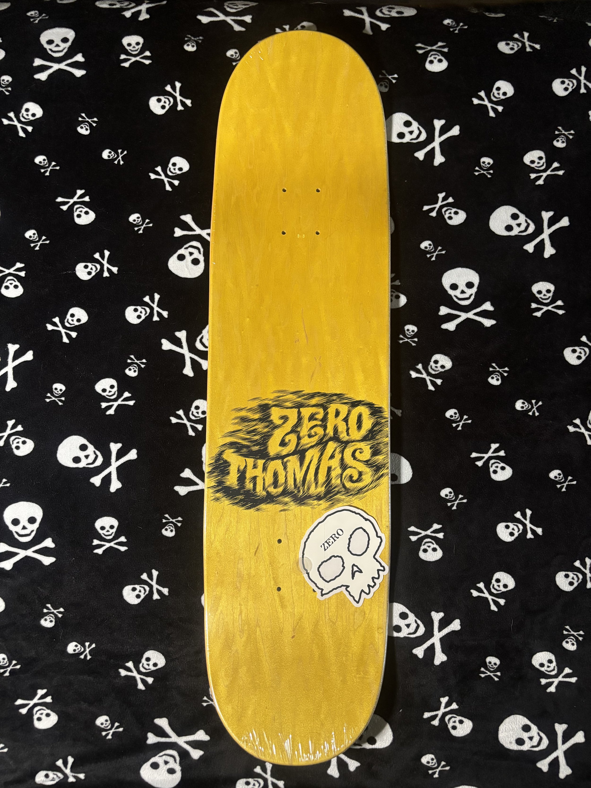 ZERO~ THOMAS OCTOPUS ORANGE HOLOGRAPHIC FOIL SKATEBOARD DECK