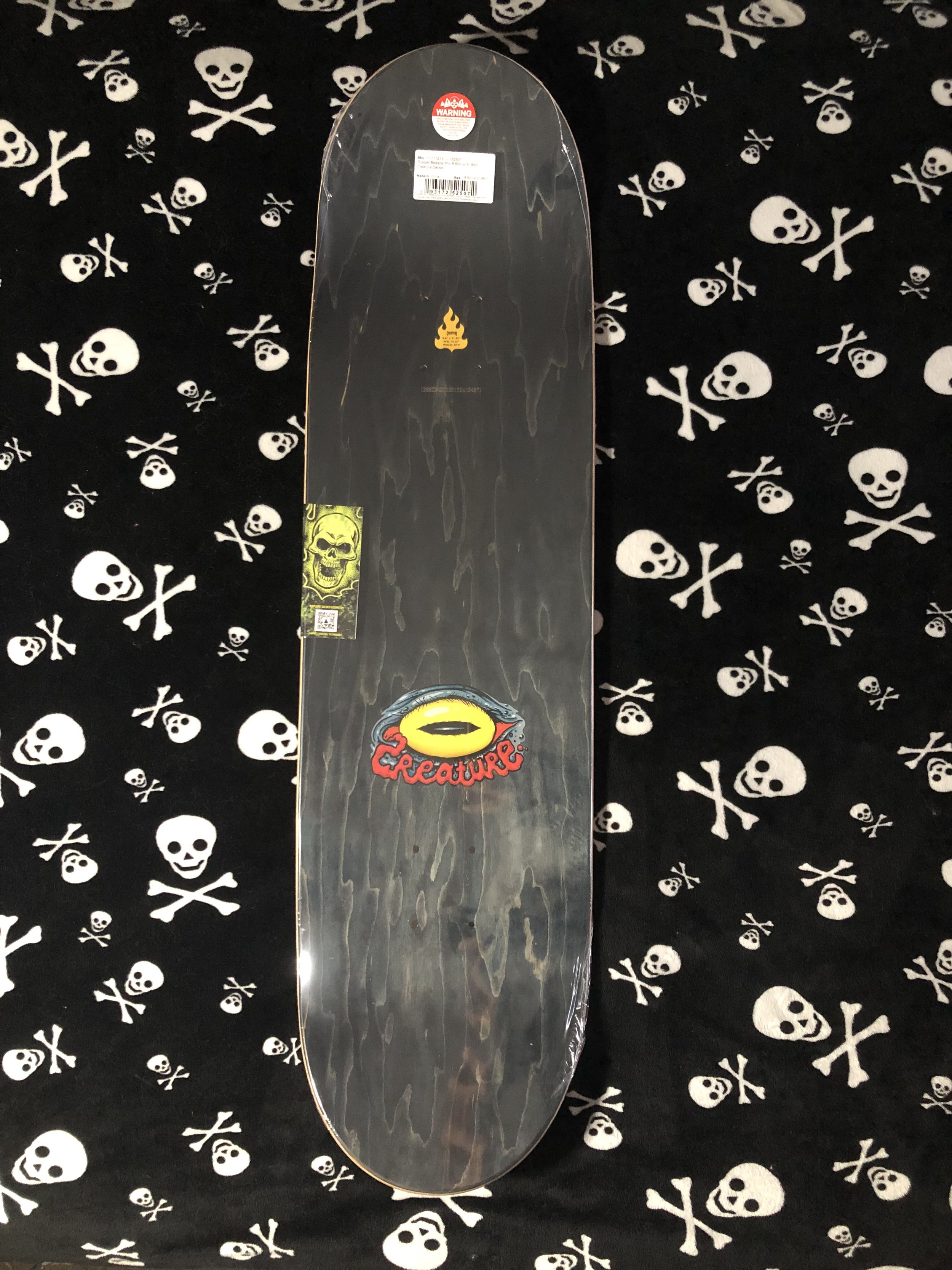 CREATURE~ RUSSELL BEASTIAL PRO SKATEBOARD DECK