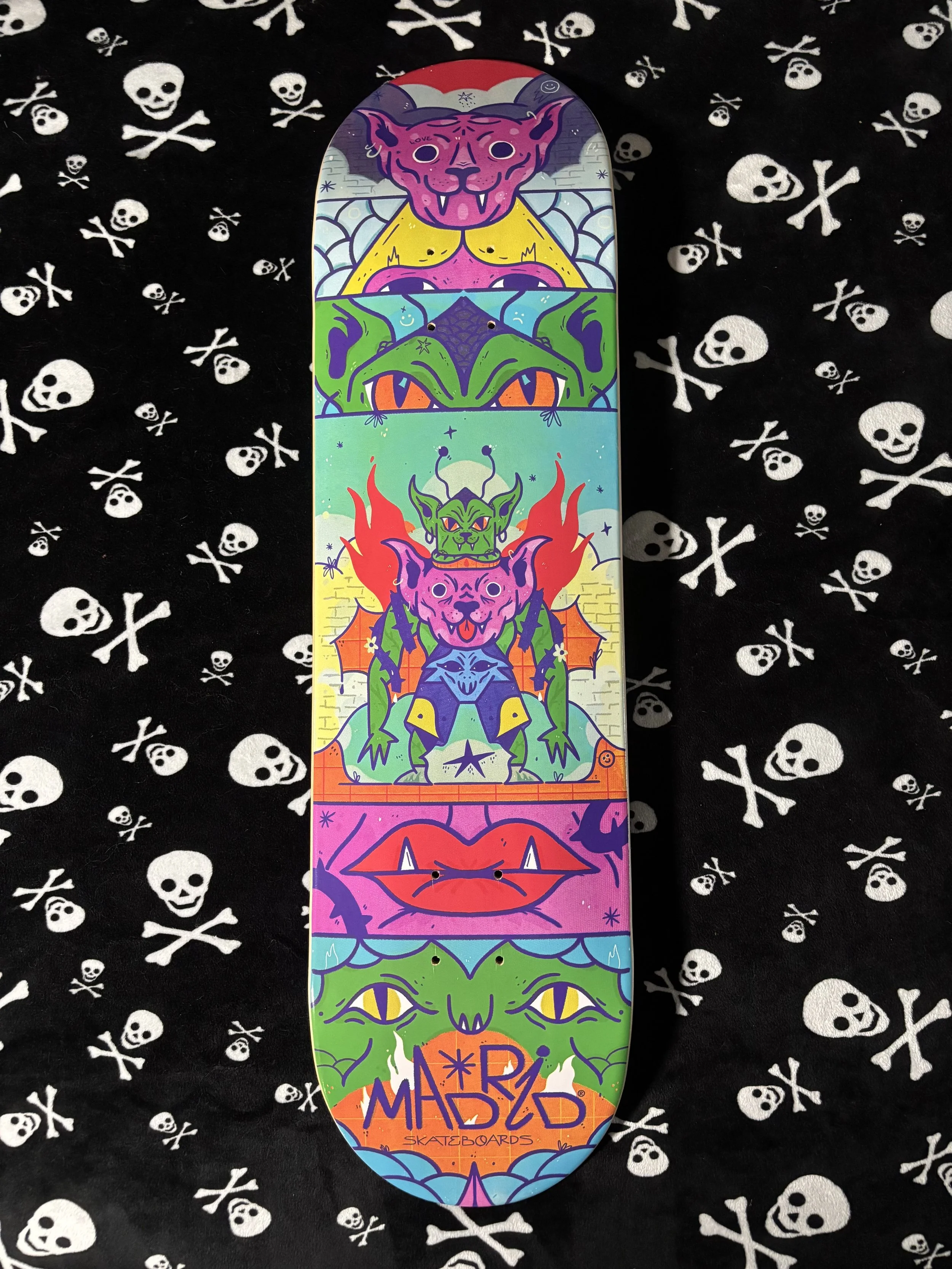 MADRID~ ARTIST SERIES - ADRIA 8.25" SKATEBOARD DECK