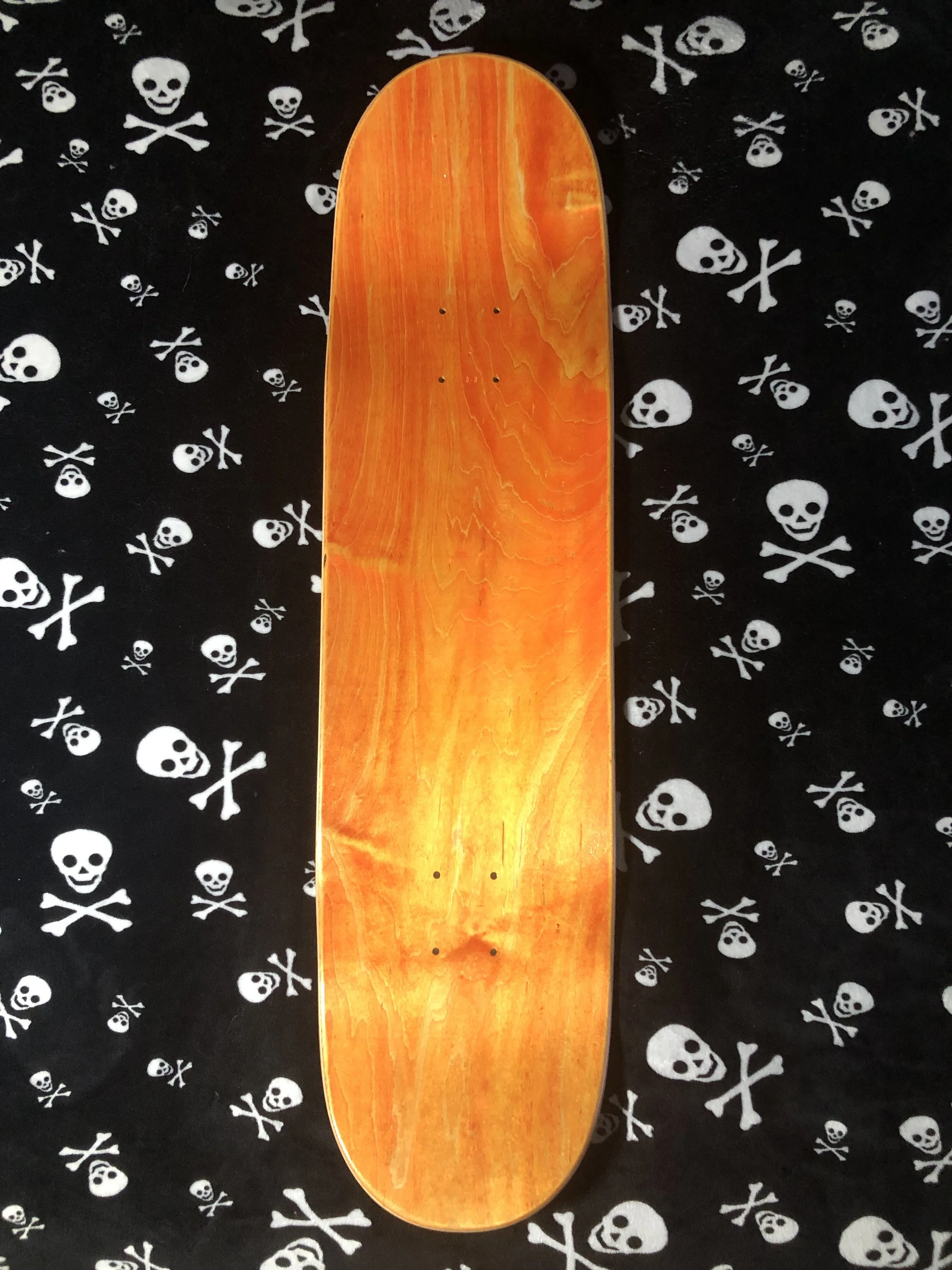 ZERO~ AMERICAN ZERO SMALL BATCH YELLOW DIP SKATEBOARD DECK