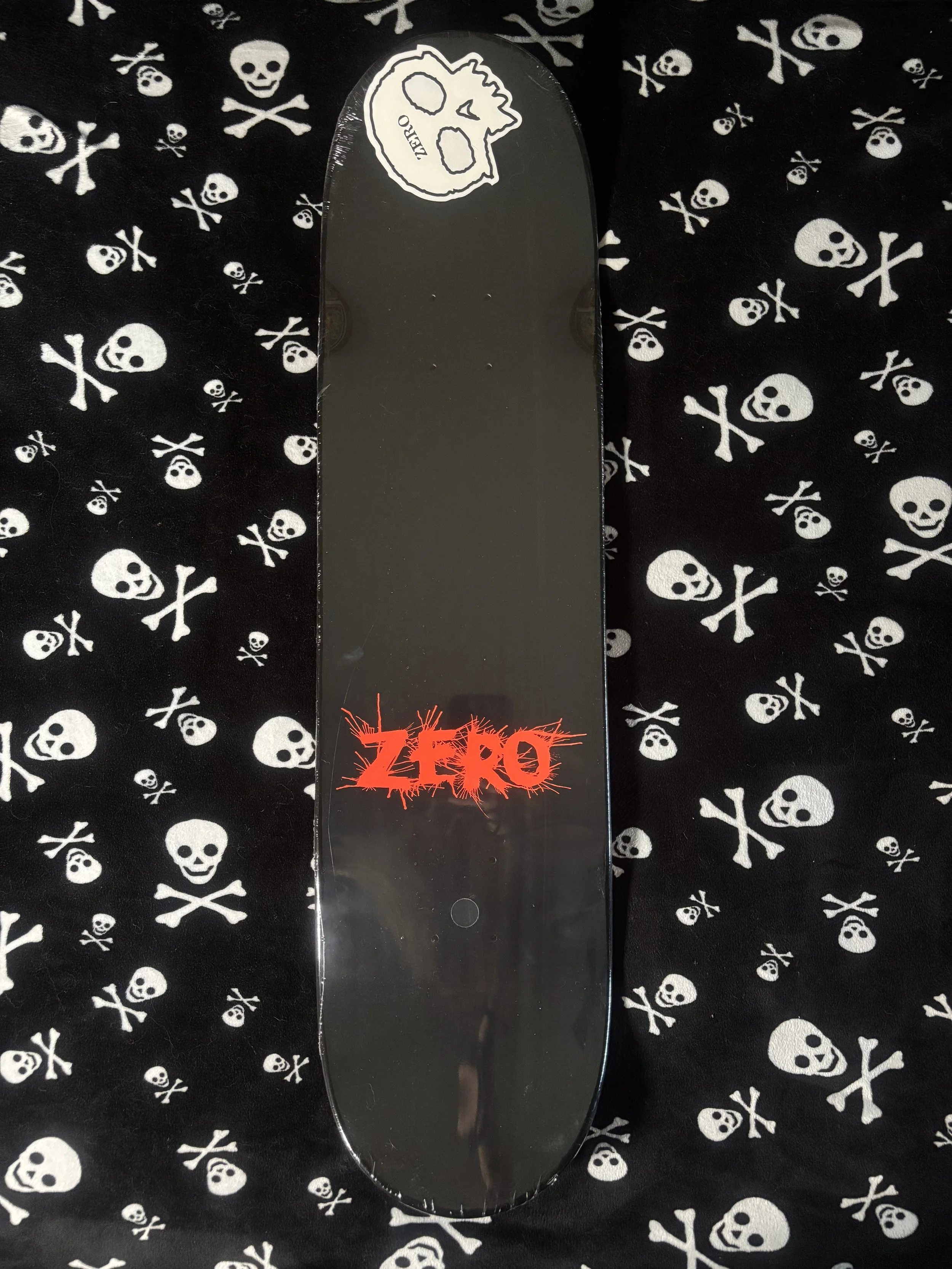 ZERO~ DISORDER 30 YEAR REISSUE BLACK DIP / ORANGE SKATEBOARD DECK