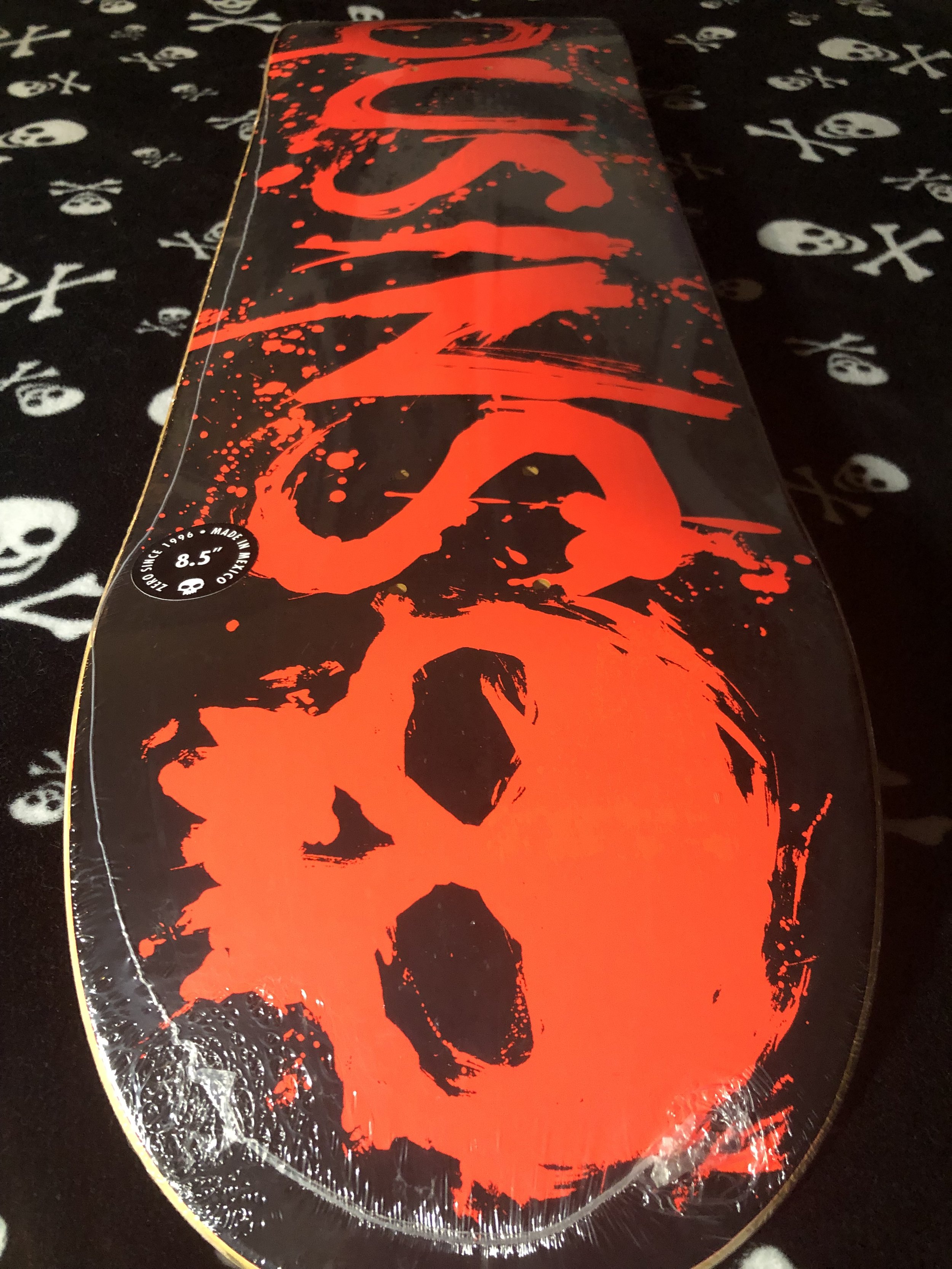 ZERO~ DECK COUSINS X ZERO BLACK SKATEBOARD DECK