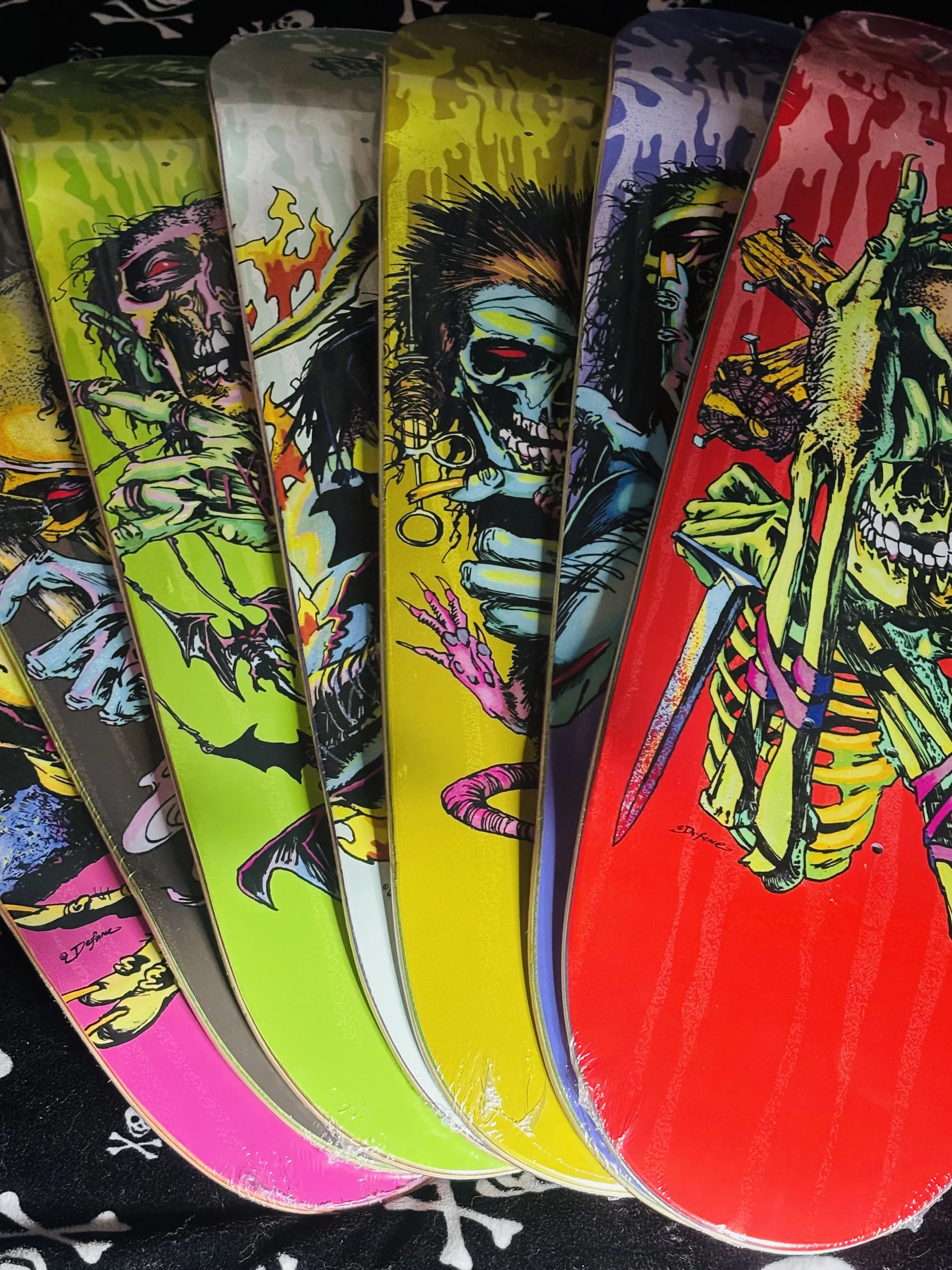 RITUAL~ HEBNER ENTANGLED SKATEBOARD DECK
