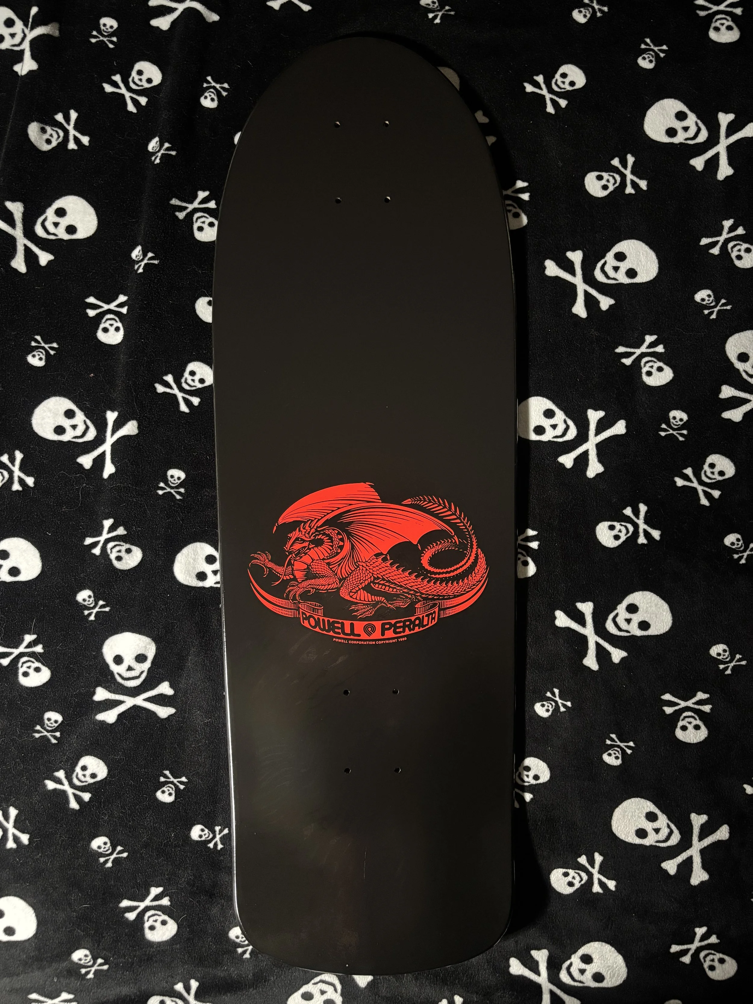POWELL PERALTA~ OG RIPPER CHECKER REISSUE SILVER FOIL INK SKATEBOARD DECK