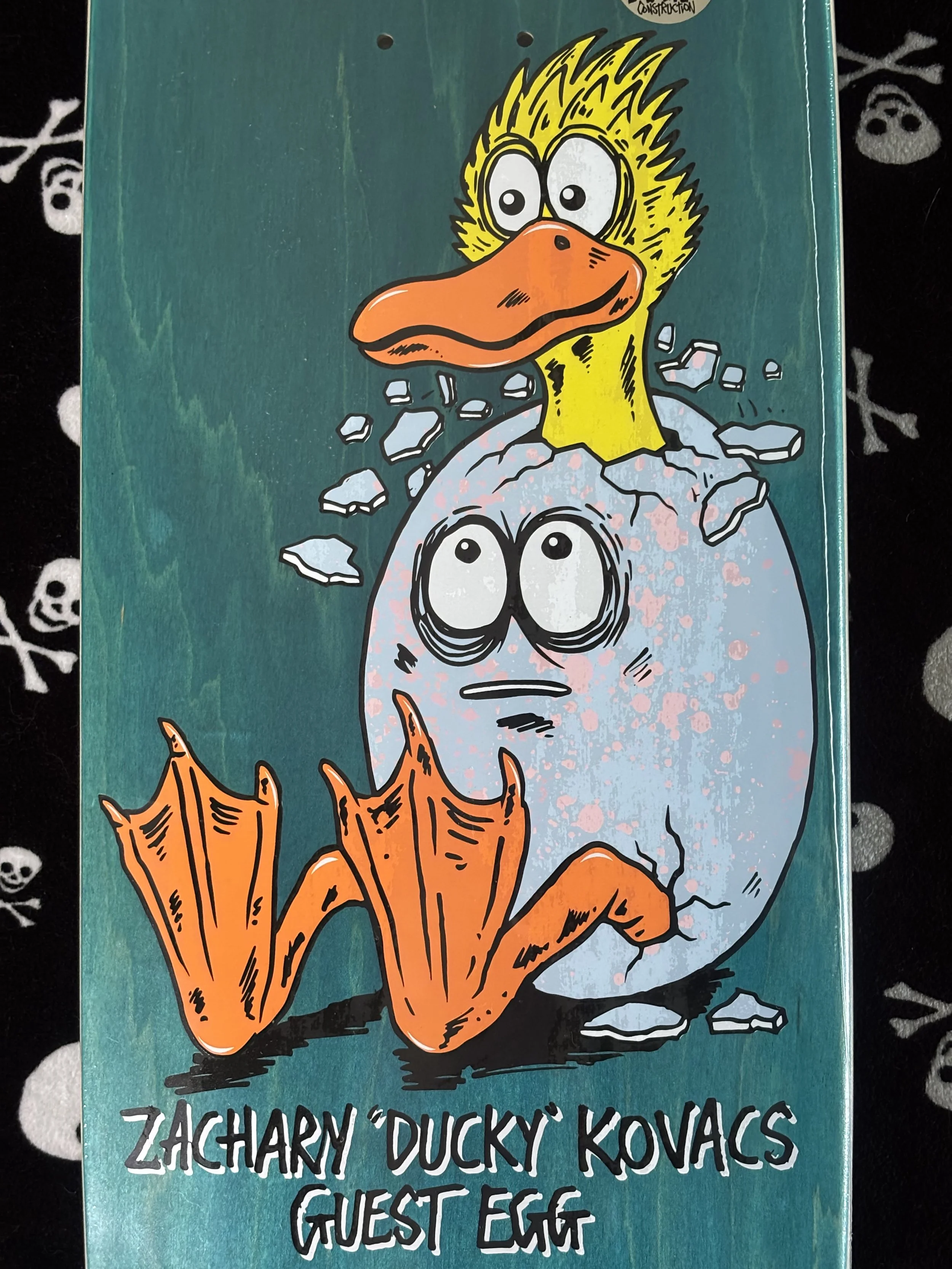 HEROIN~ ZACHARY "DUCKY" KOVACS GUEST MODEL SKATEBOARD DECK