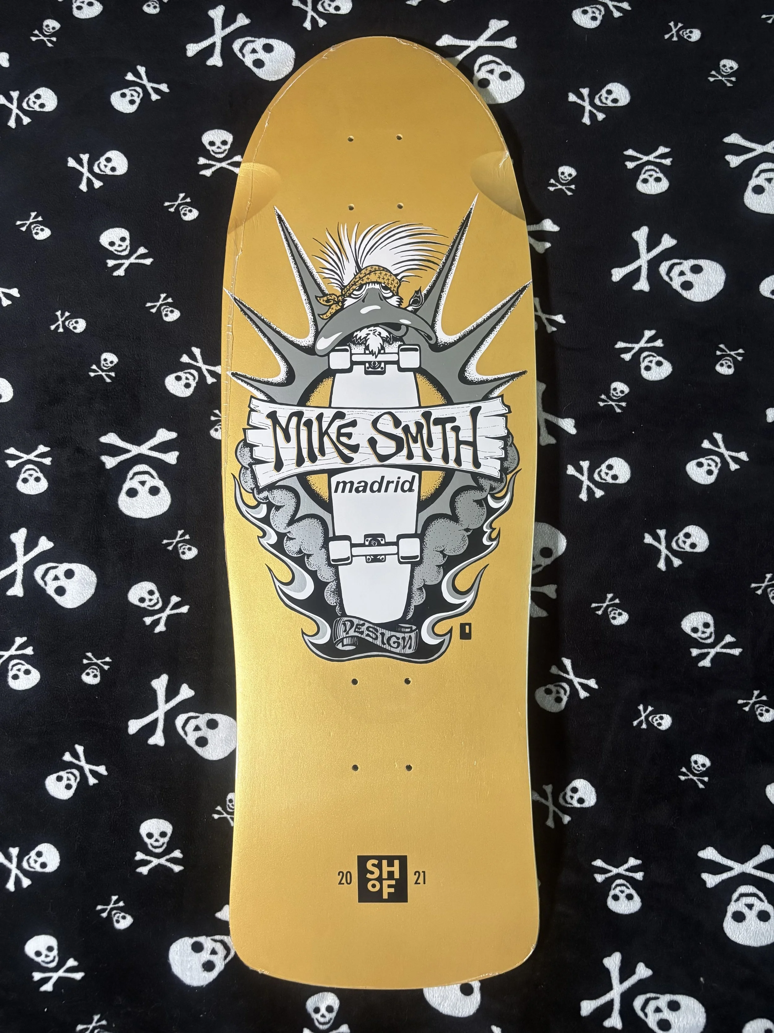 MADRID~50tH ANNIVERSARY  MIKE SMITH SKATEBOARD DECK