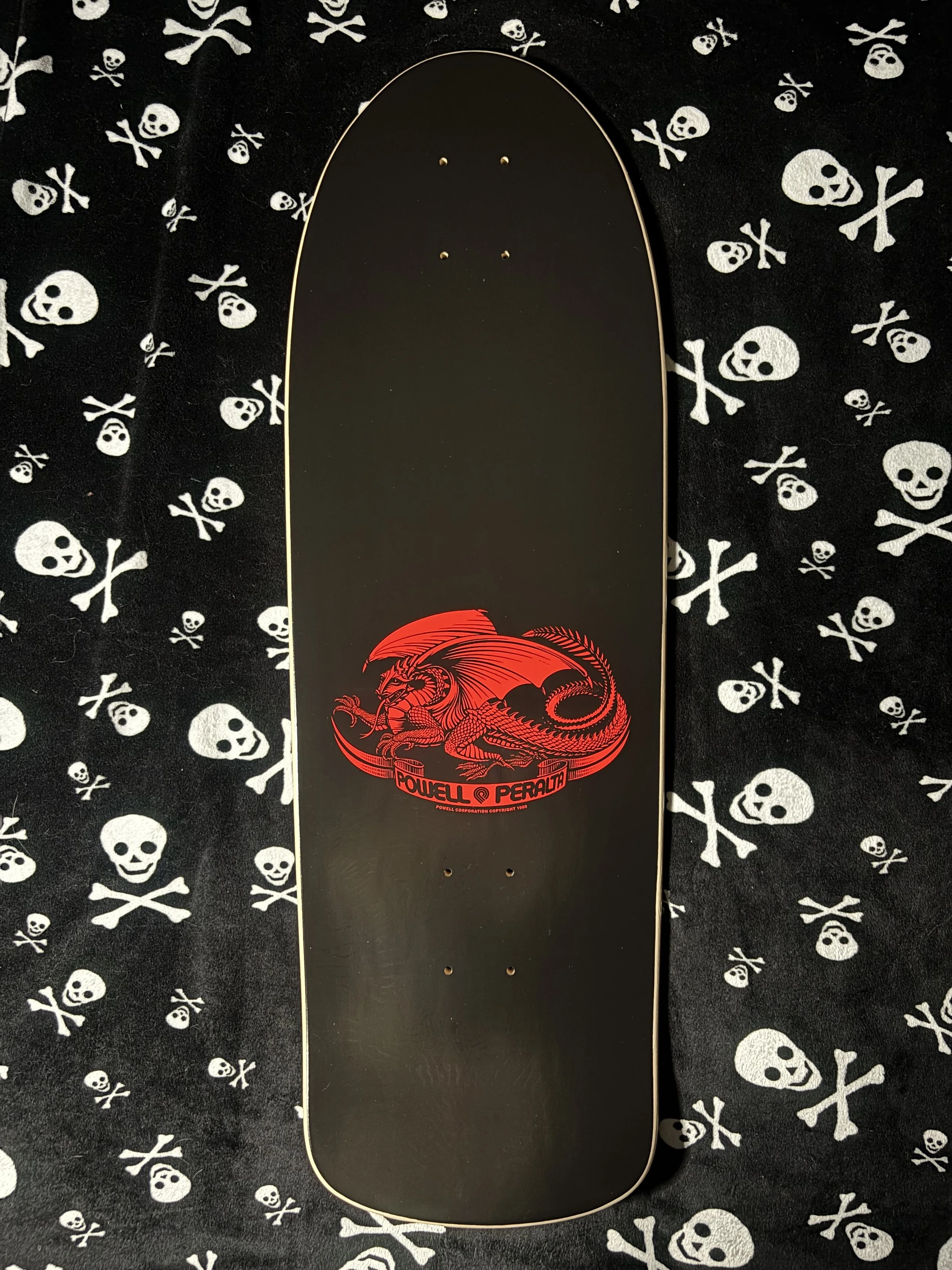 POWELL PERALTA~ OG RIPPER REISSUE RED FOIL SKATEBOARD DECK