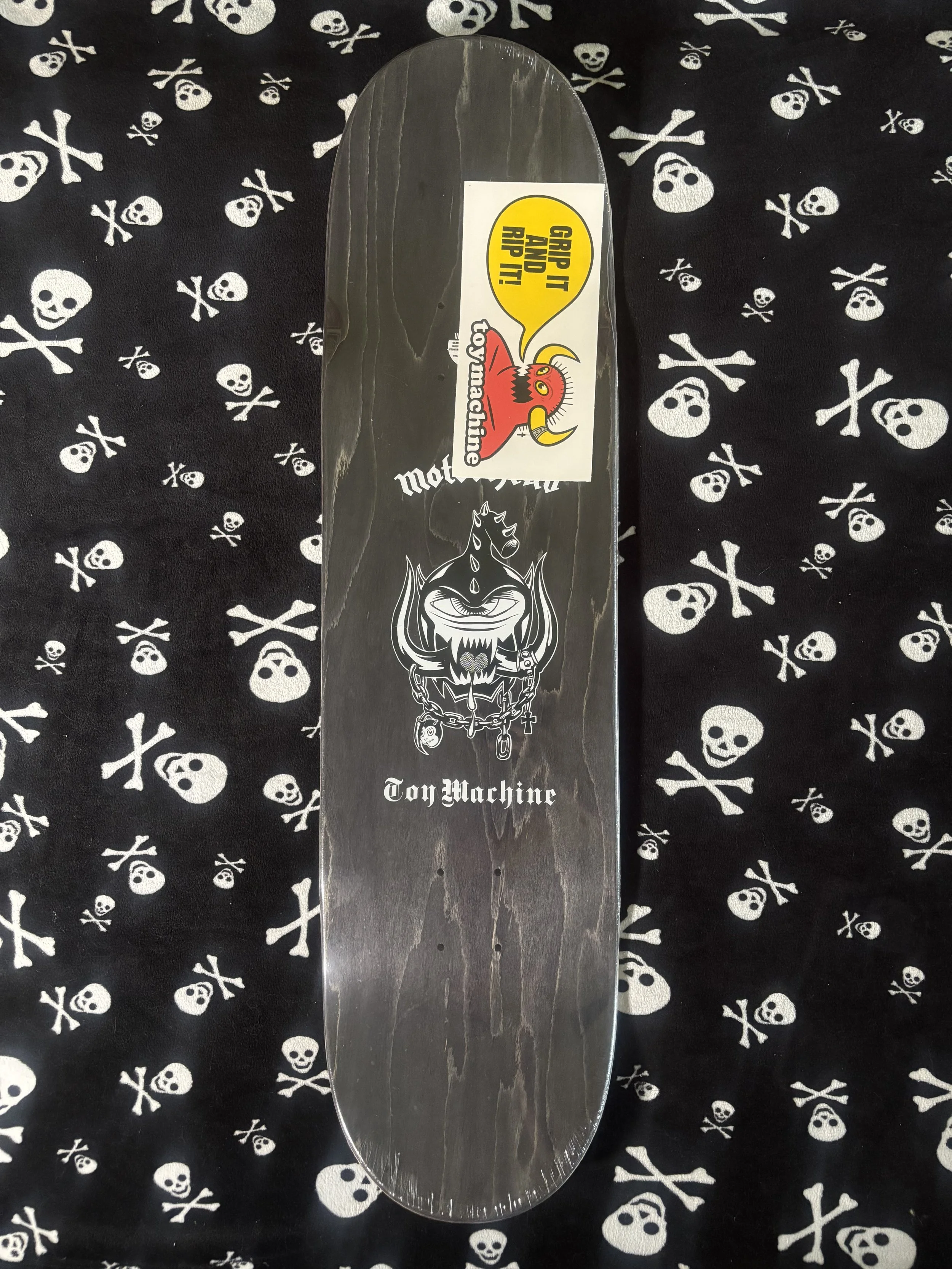 TOY MACHINE~ MOTORHEAD GEOFF ROWLEY SKATEBOARD DECK
