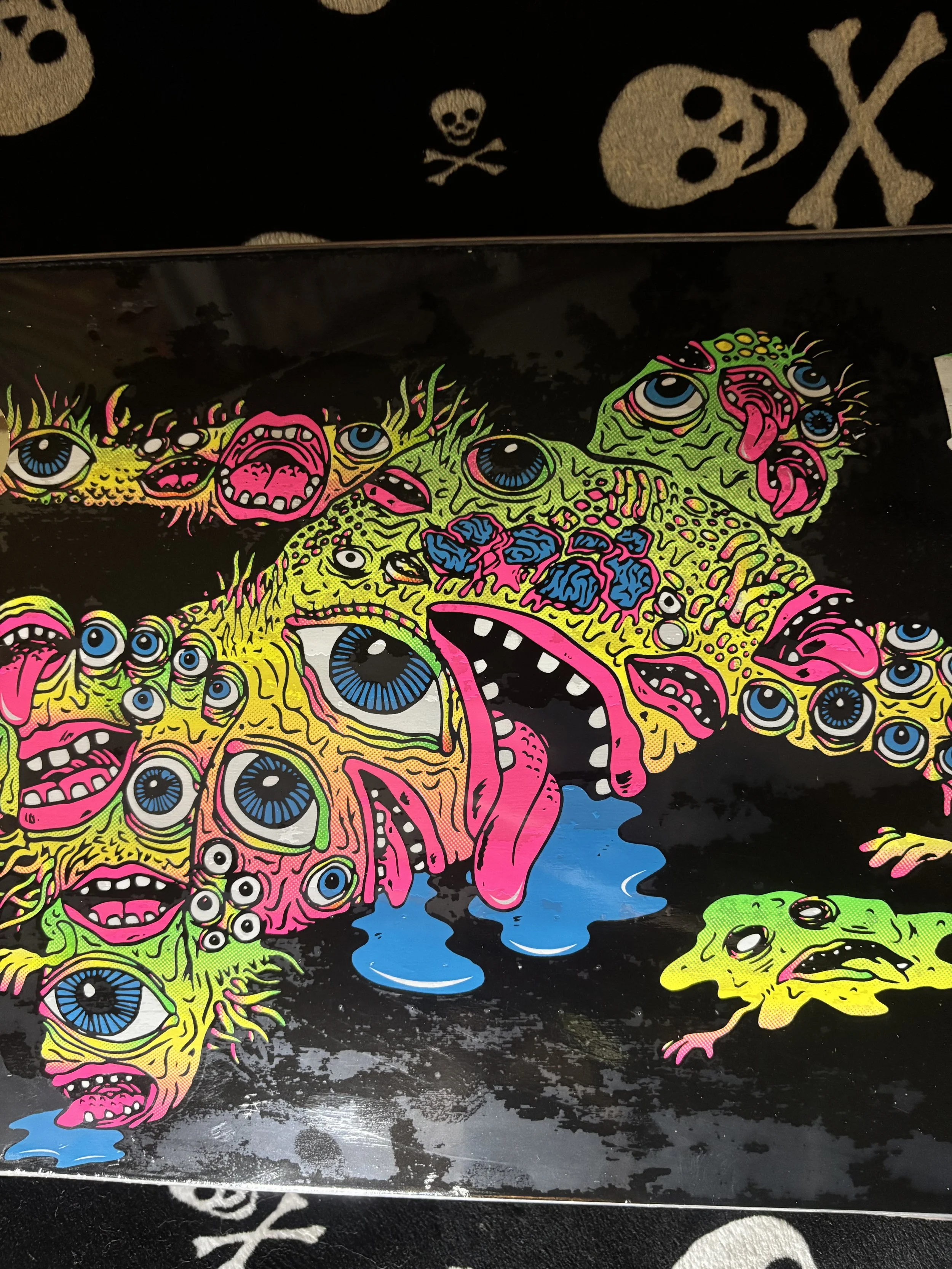 HEROIN~ GOOD SHIT MUTATED SKATEBOARD DECK
