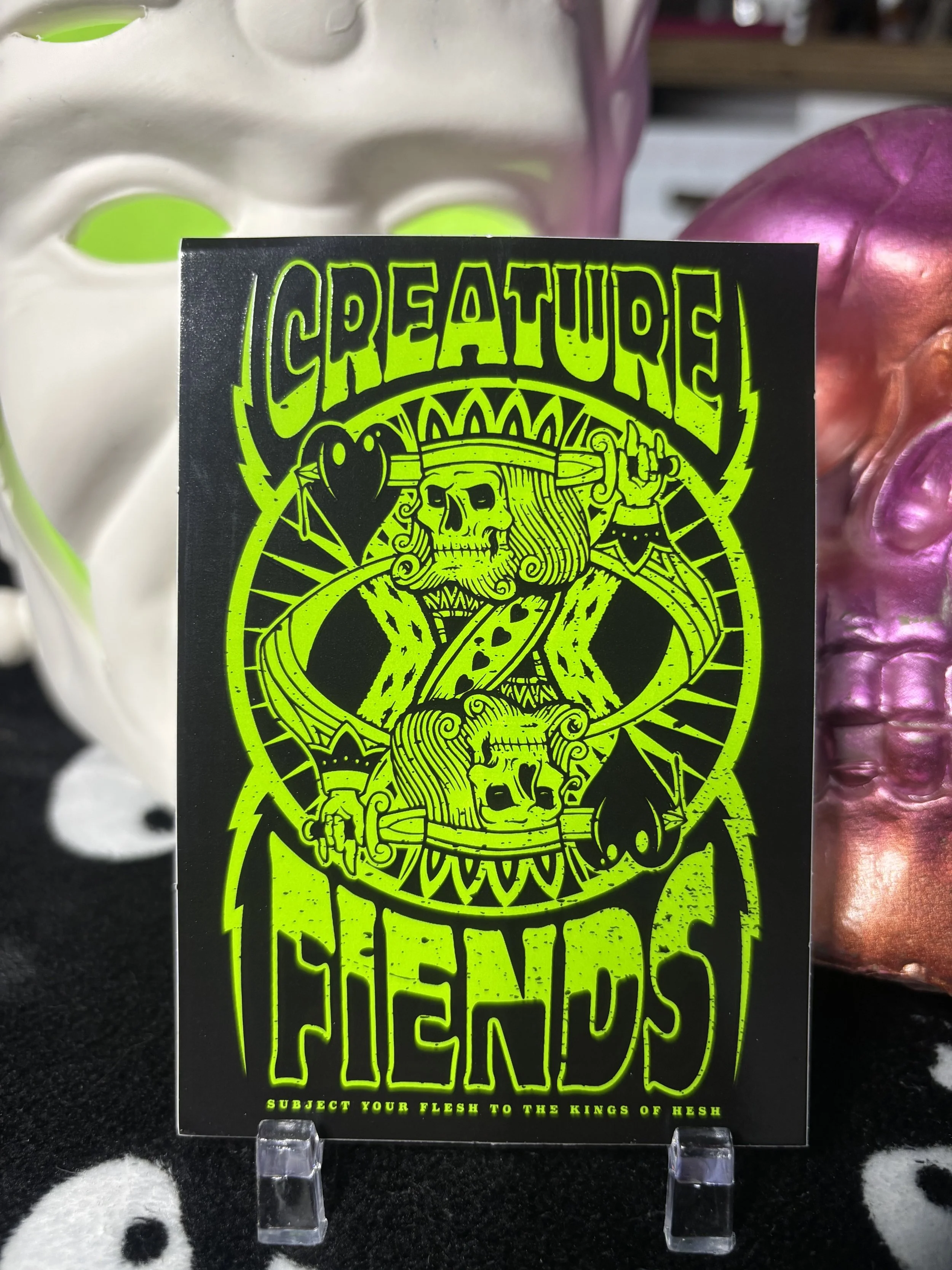 CREATURE~ HESHKING RELIC STICKER