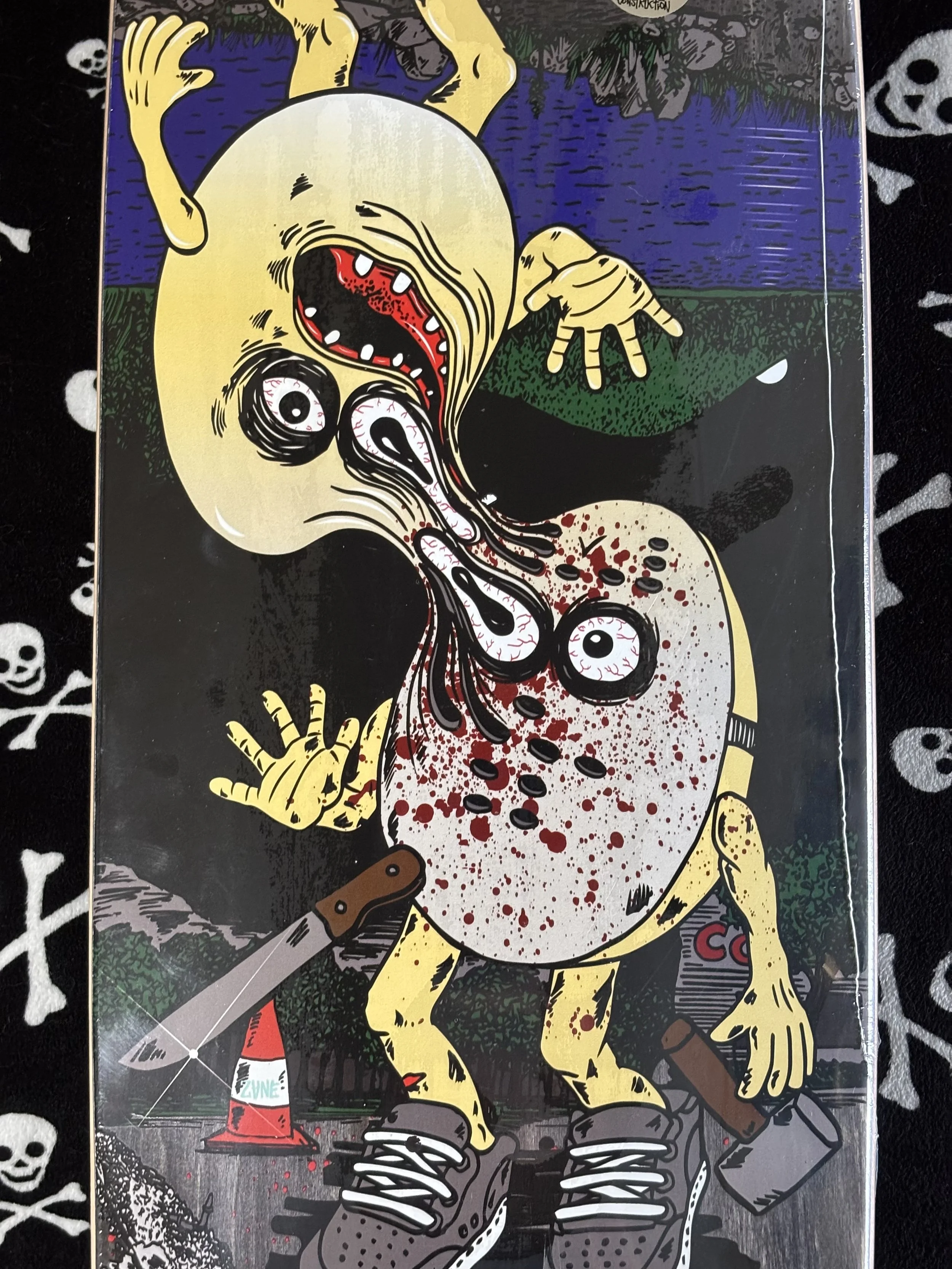 HEROIN~ CURB KILLER 9 MERGED SKATEBOARD DECK