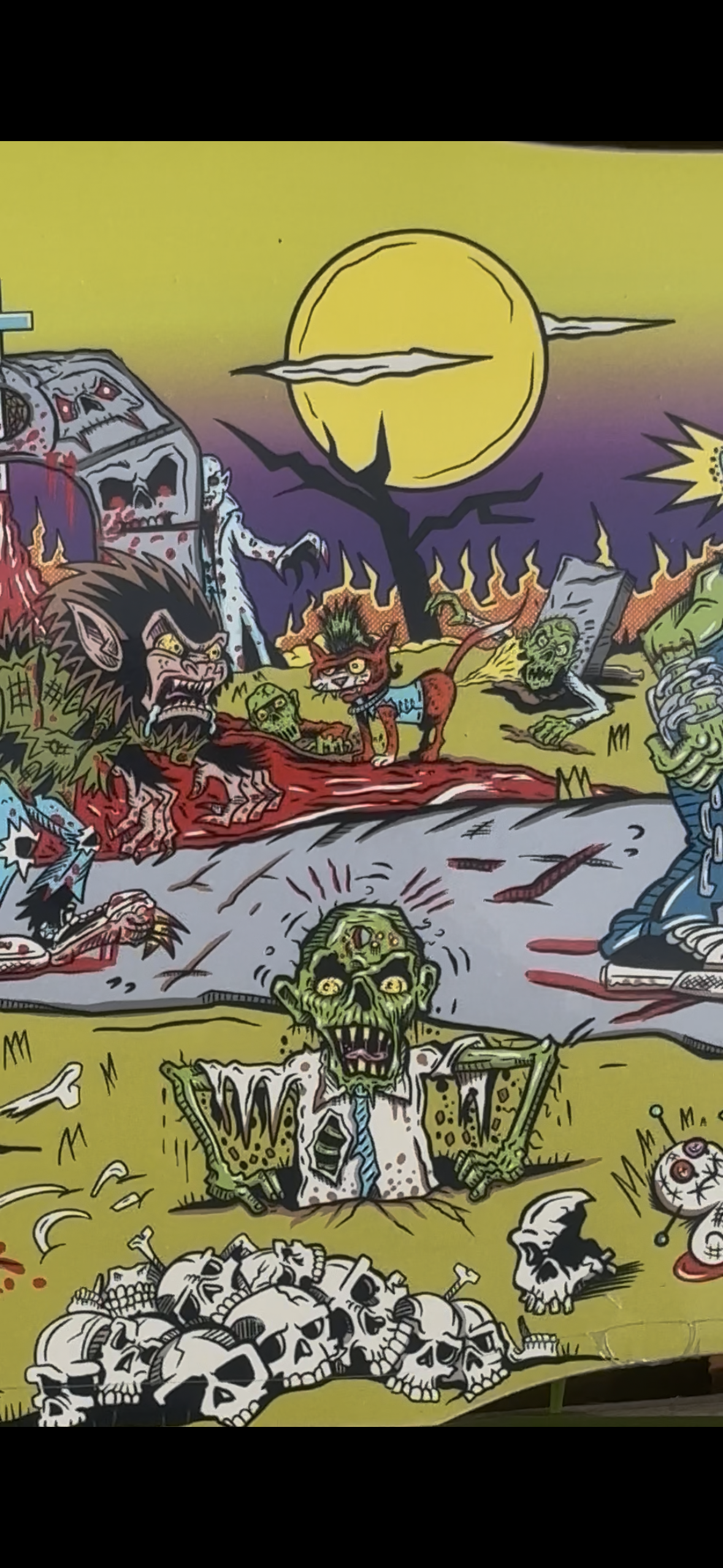 SIGNED~ DEATHGEAR SKATEBOARDS~ THERE GHOULS THE NEIGHBORHOOD  EXTREMELY LIMITED TO 25 WITH ONLY 10 SIGNED SKATEBOARD DECKS