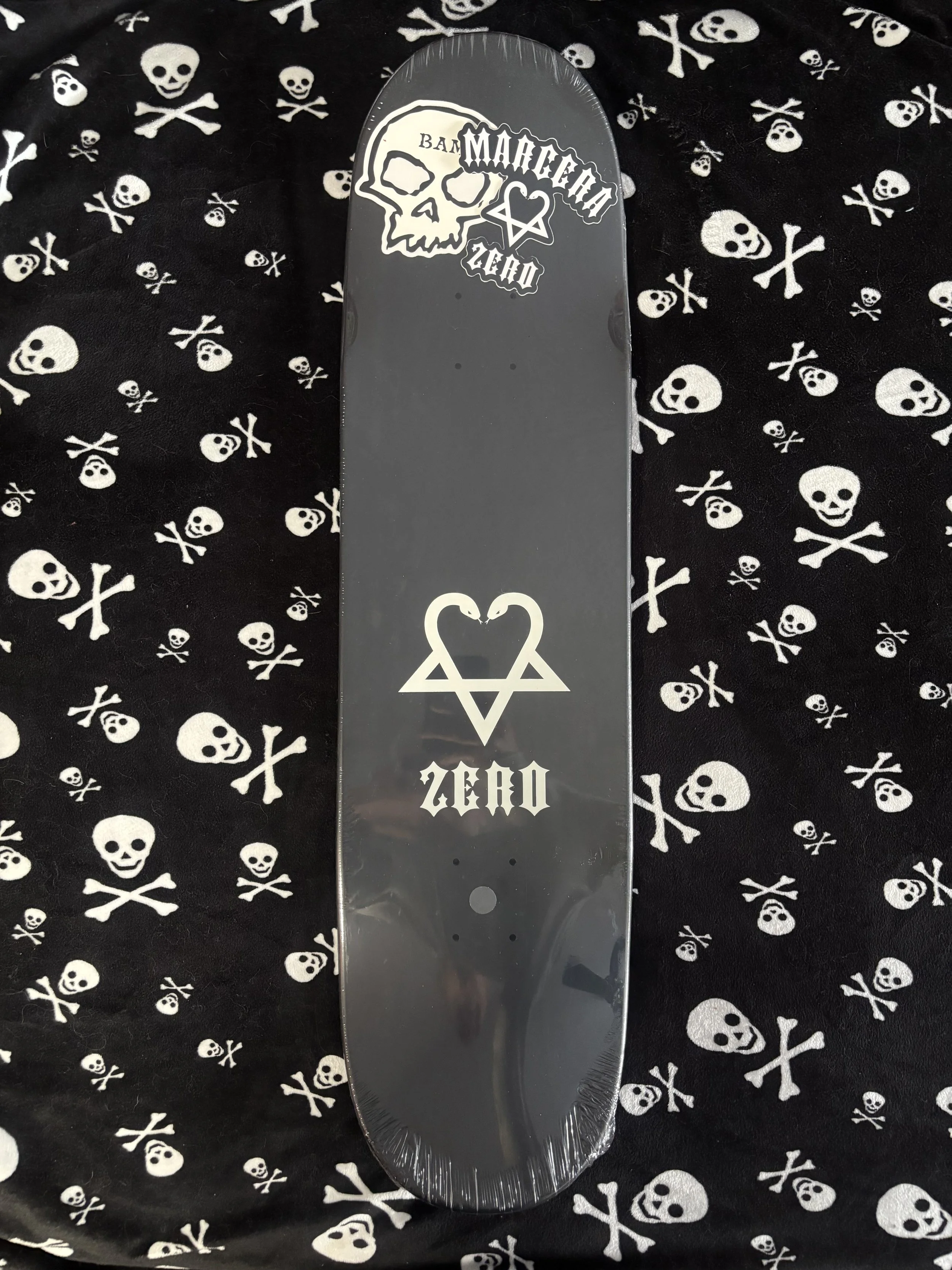 ZERO~ BAM SNAKE-A-GRAM WITH BLOOD SKATEBOARD DECK