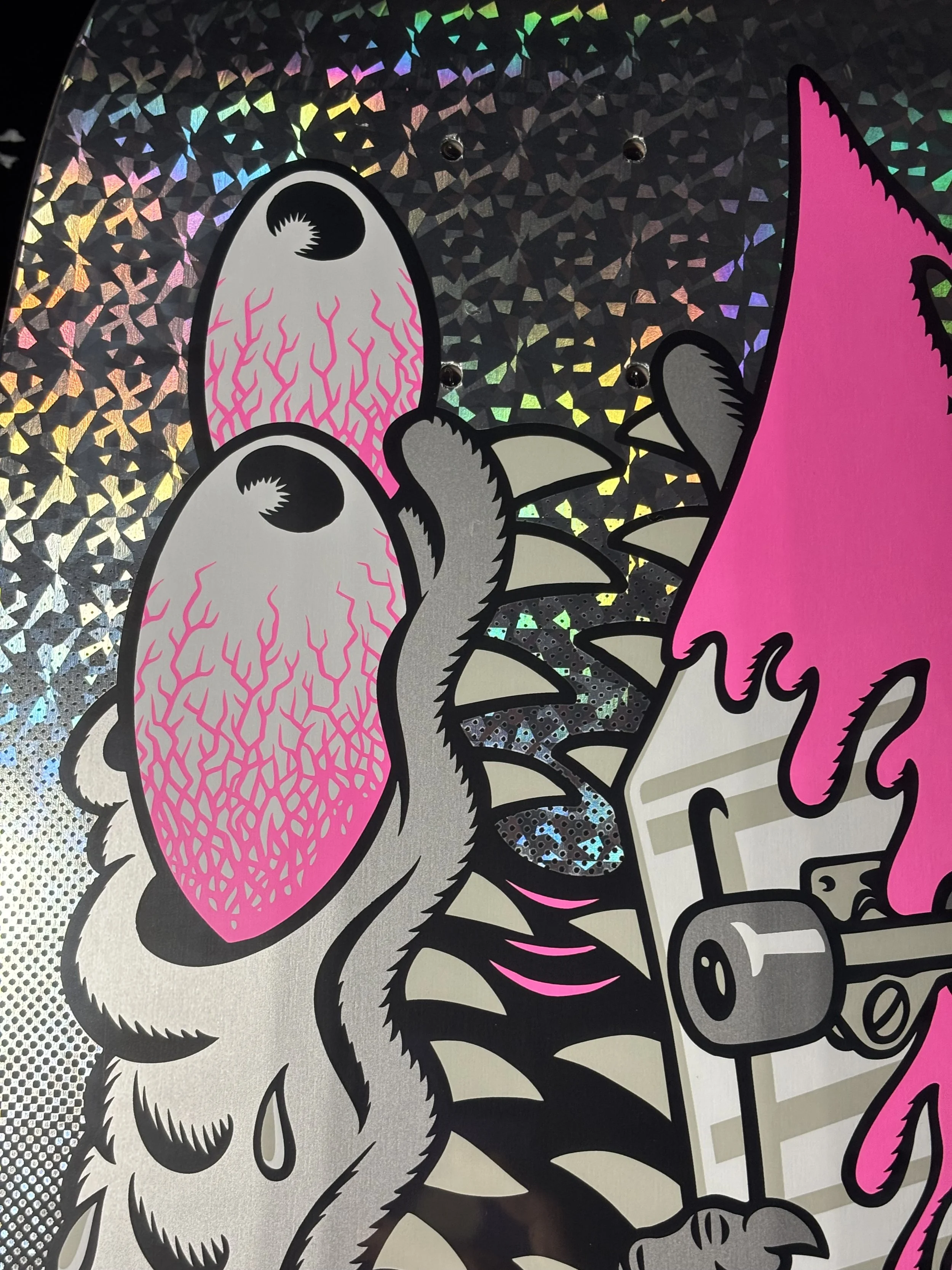 SANTA CRUZ~ MEEK SLASHER II REISSUE SKATEBOARD DECK